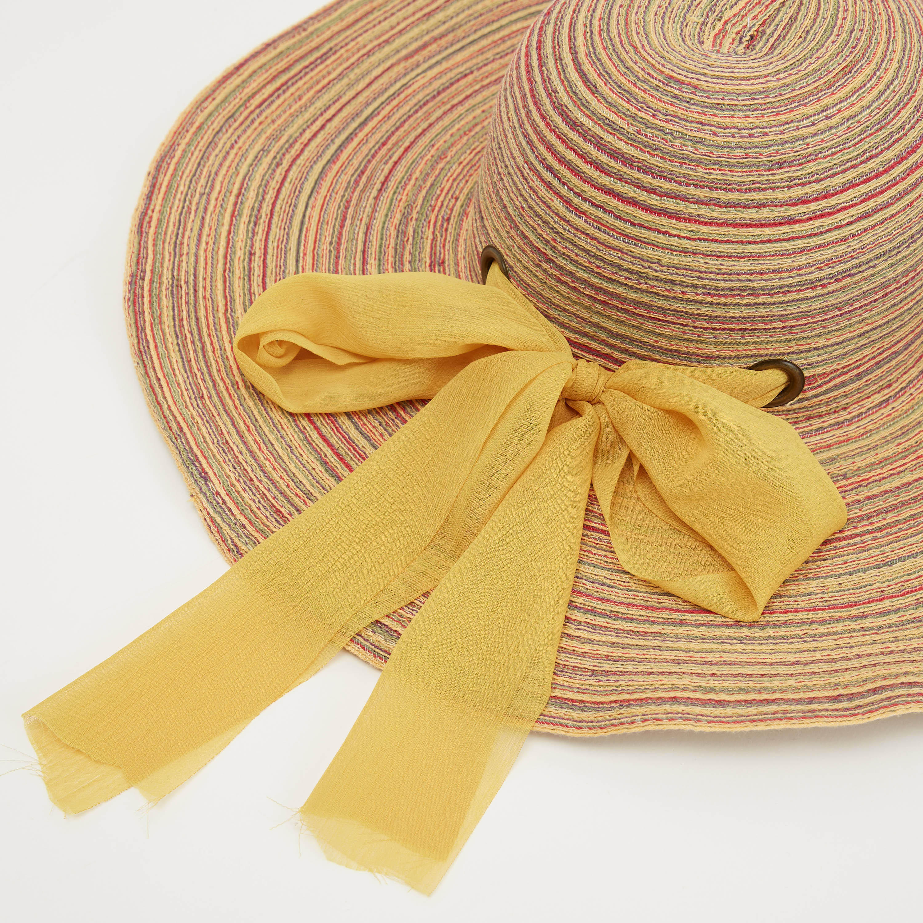 قبعة بارزة الملمس بفيونكة-women-clothingaccessories-capsandhats-image-3