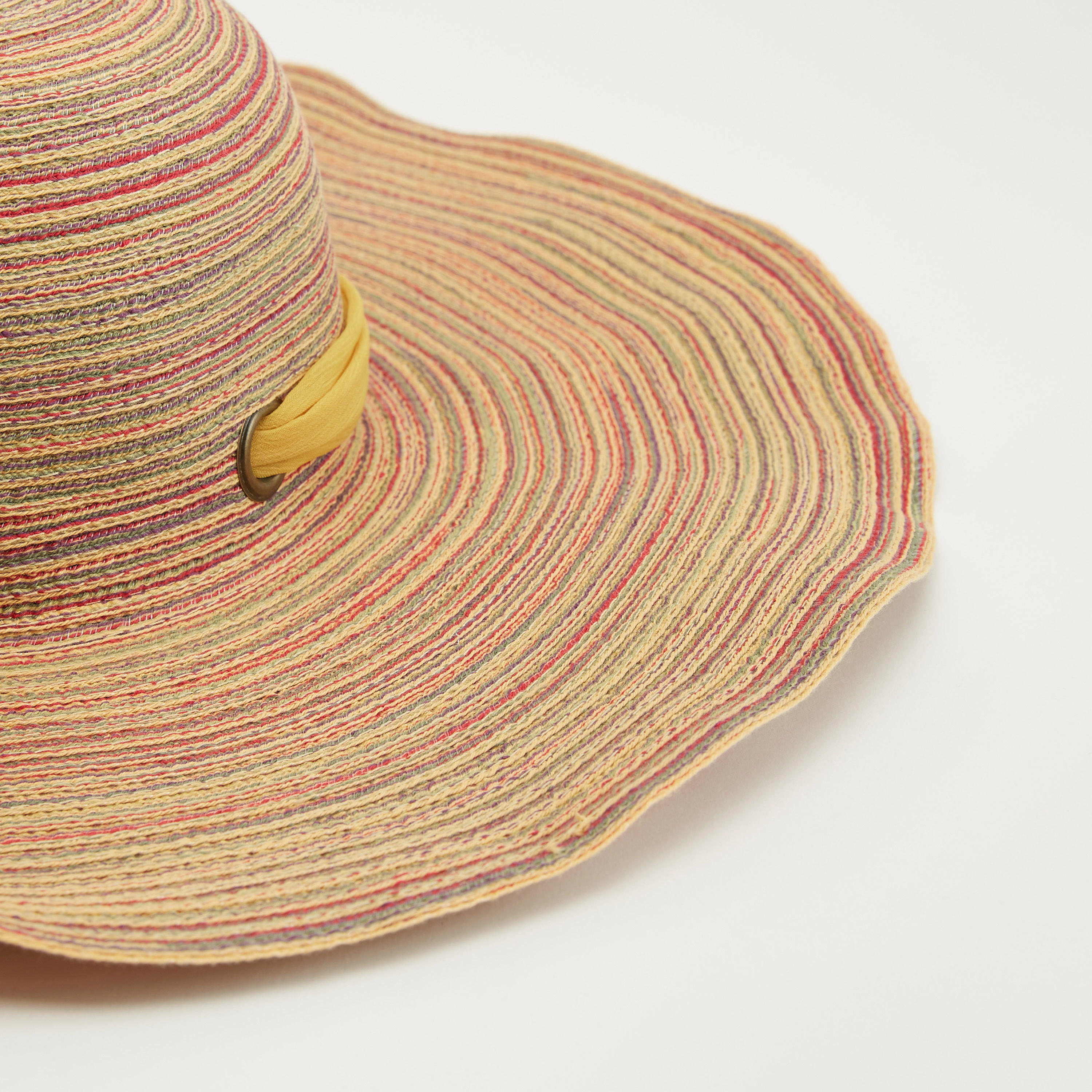 قبعة بارزة الملمس بفيونكة-women-clothingaccessories-capsandhats-image-2