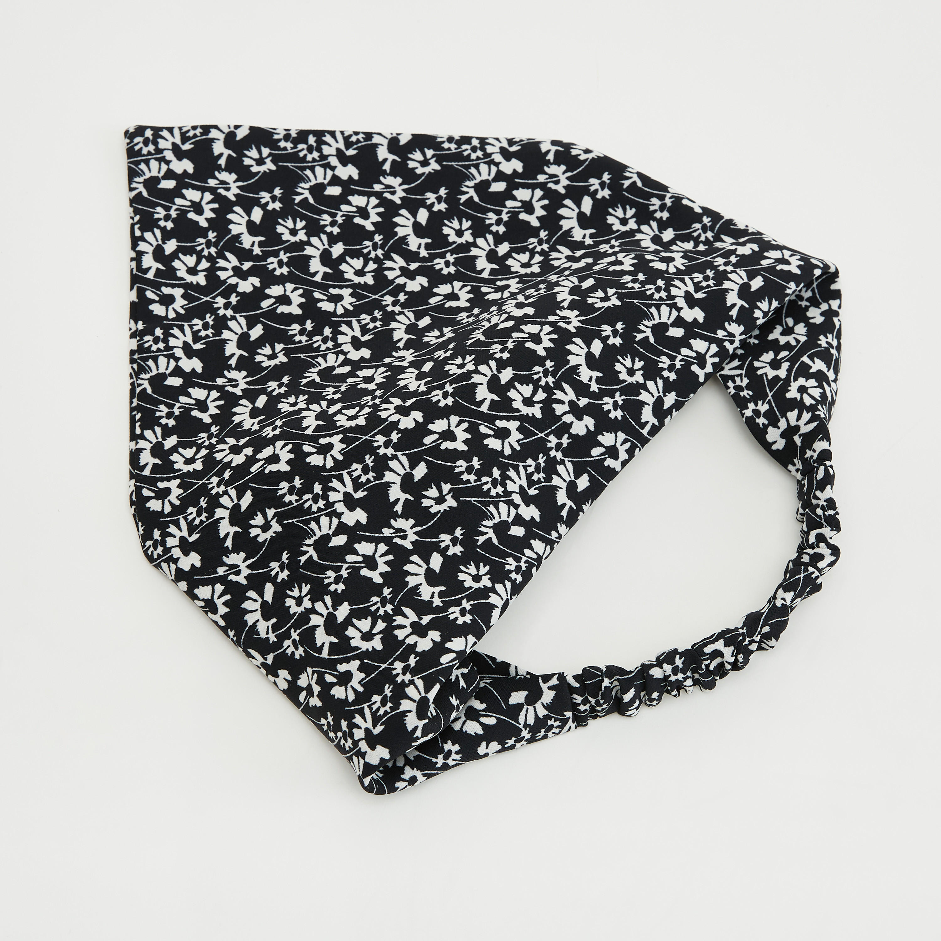 Floral Print Bandana with Elasticated Strap-women-hairaccessories-image-3