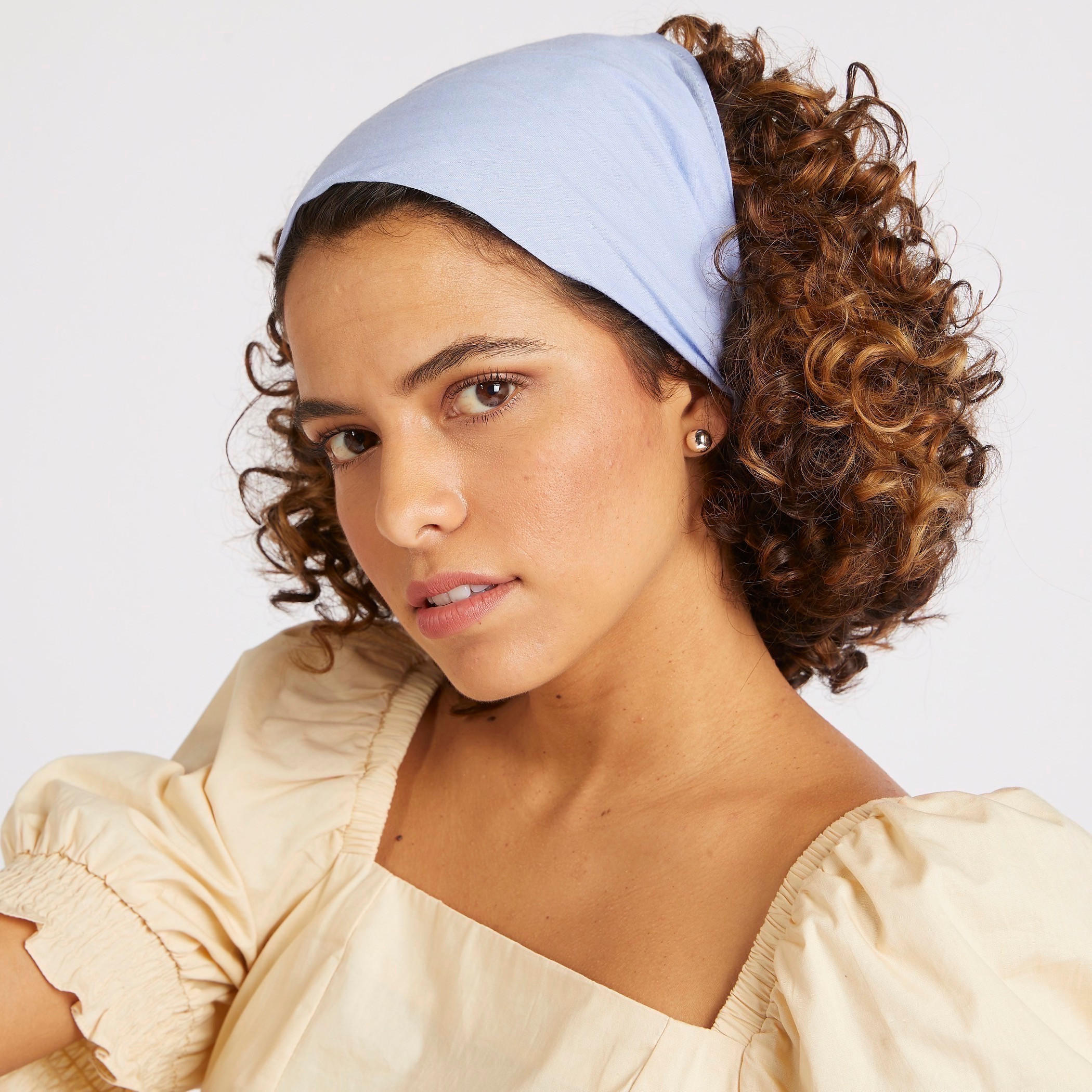 باندانا بطبعات أزهار وحزام مطاطي-women-hairaccessories-image-2