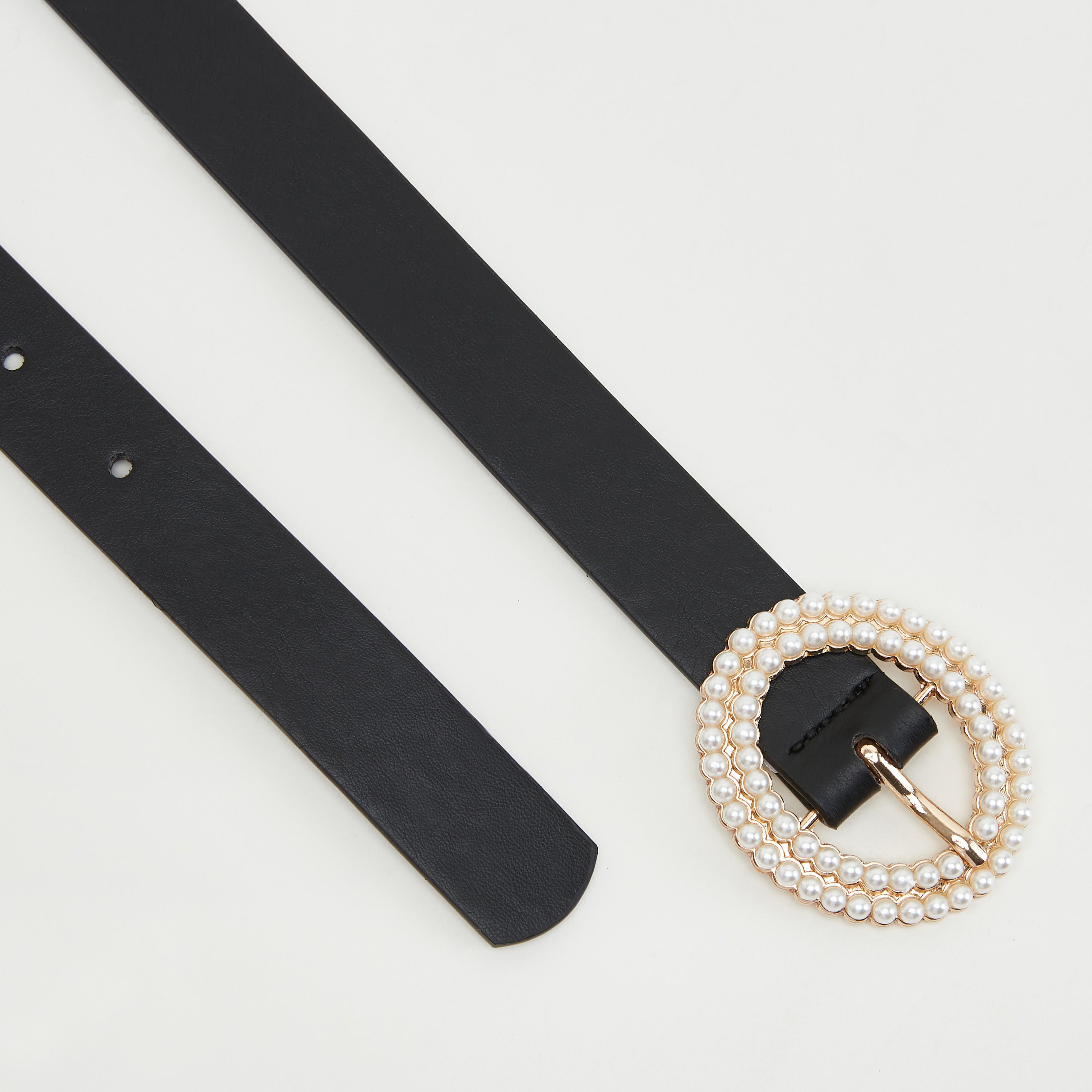 Solid Belt with Embellished Pin Buckle-women-clothingaccessories-belts-image-4