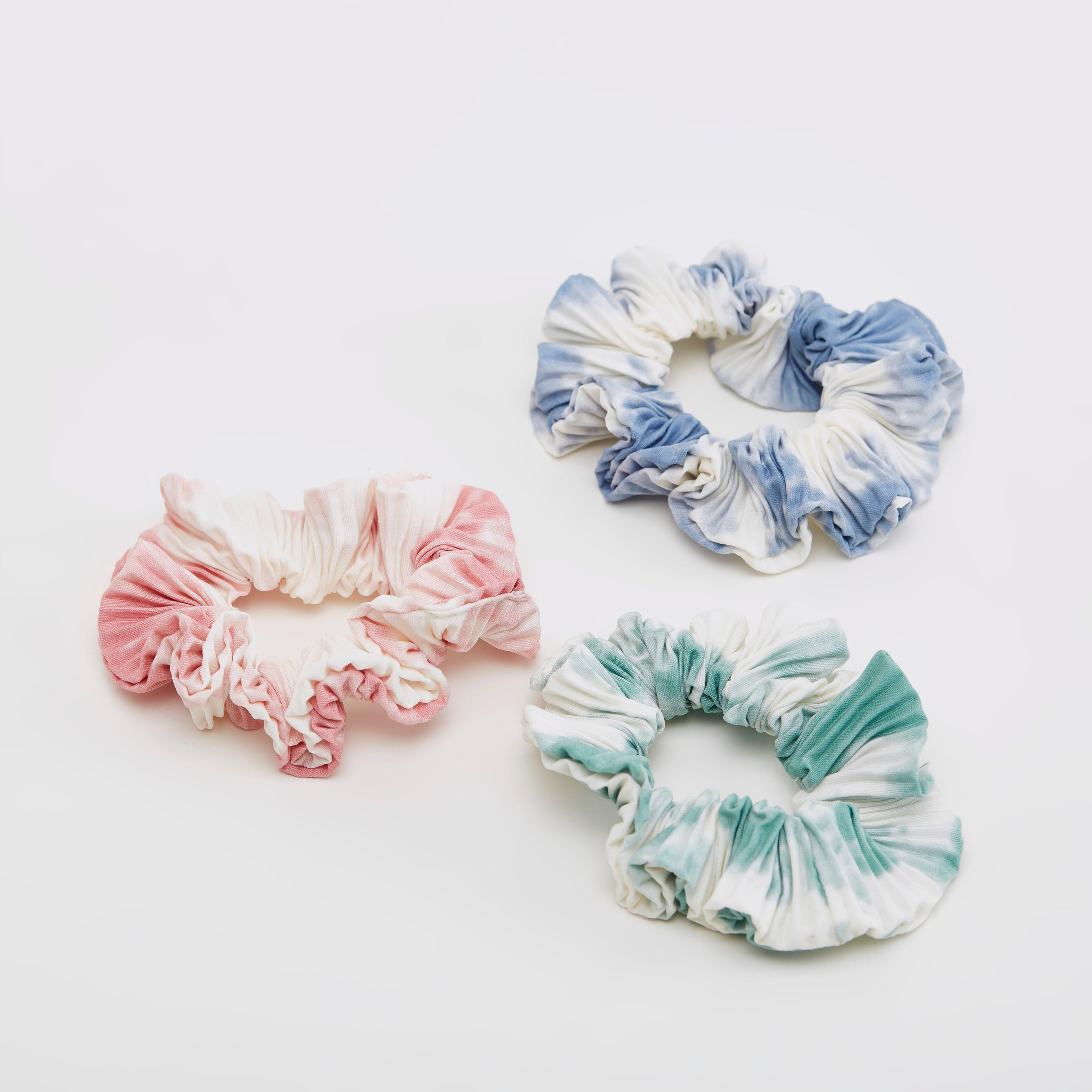 ربطة شعر بارزة الملمس مطّاطيّة - طقم من 3-women-hairaccessories-image-3