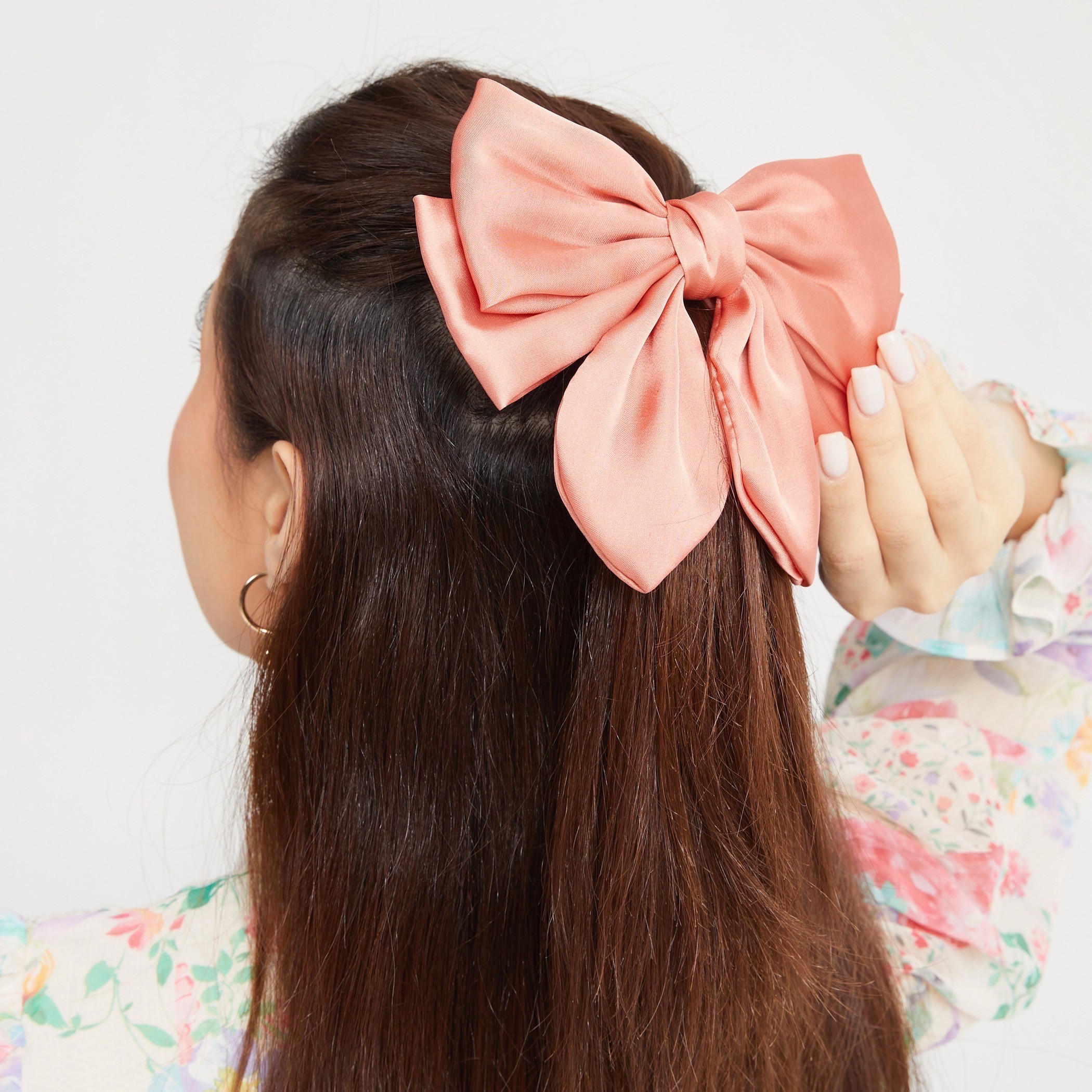 ربطة شعر مطاطية بفيونكة-women-hairaccessories-image-3