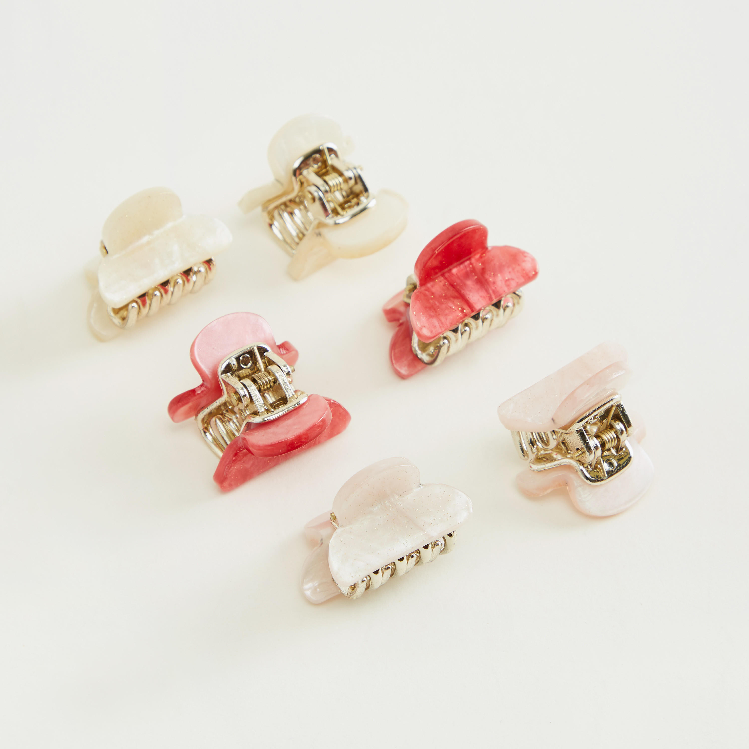 Set of 6 - Solid Hair Clamp-women-hairaccessories-image-2