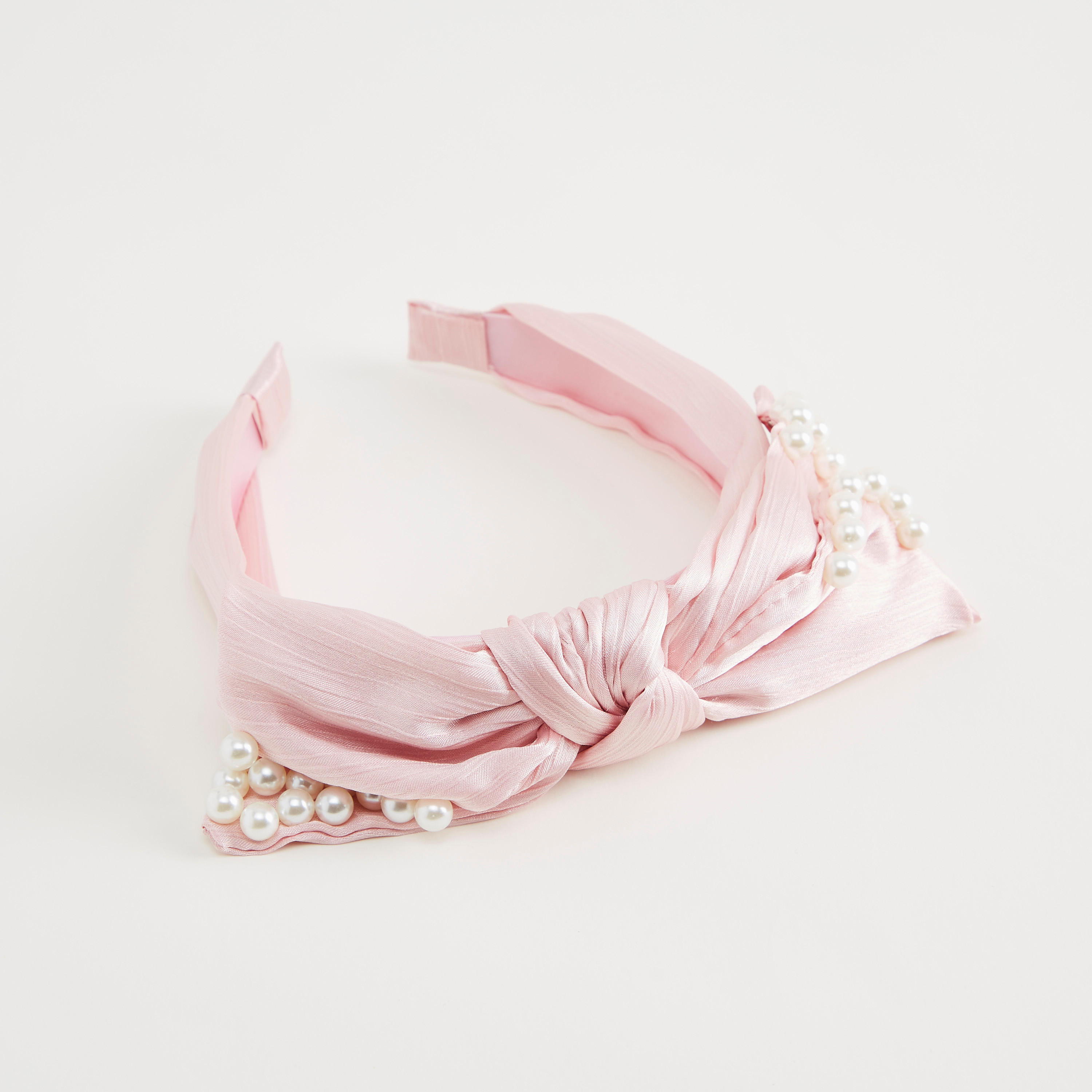 شريطة شعر بتزيينات وتفاصيل عقدة-women-hairaccessories-image-1