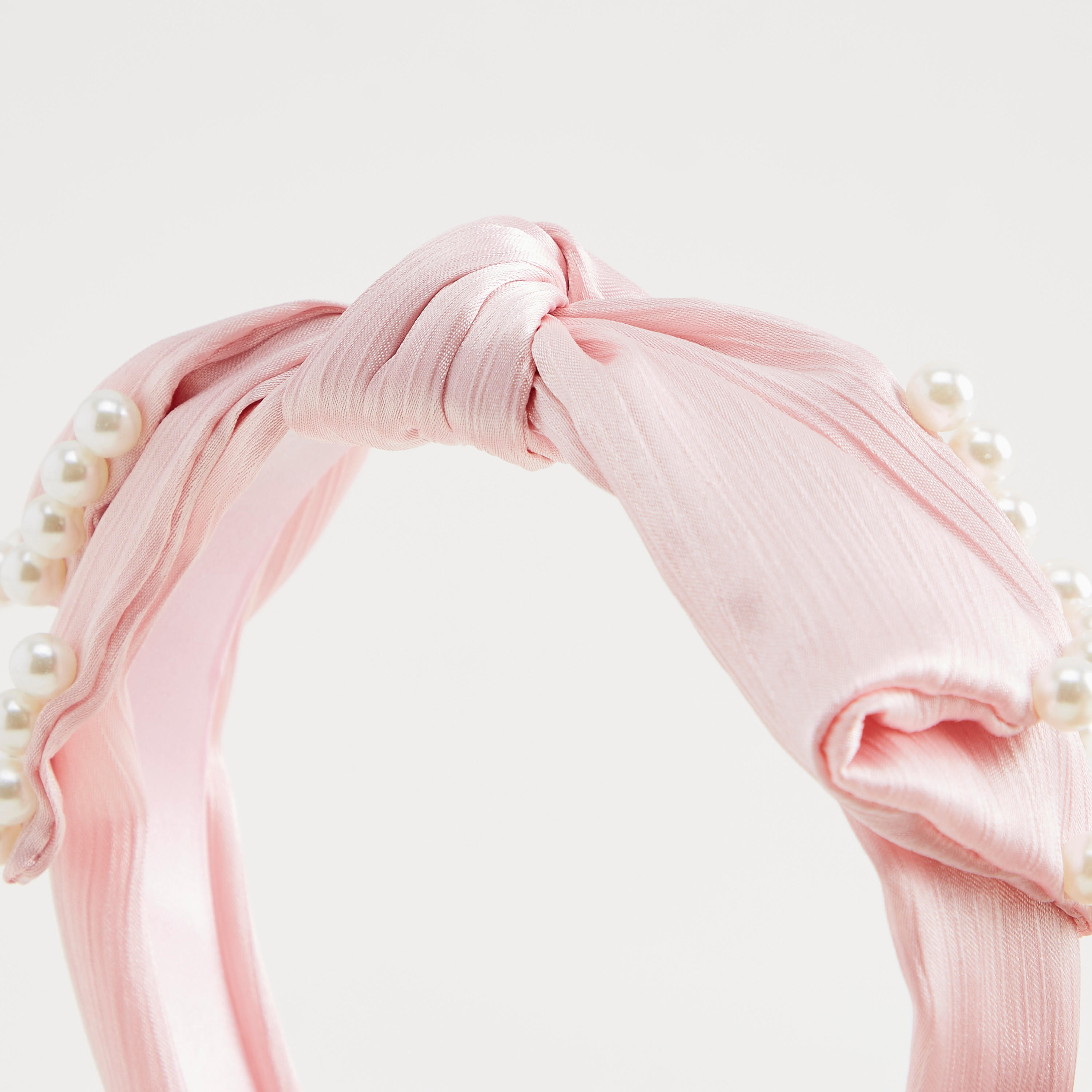 شريطة شعر بتزيينات وتفاصيل عقدة-women-hairaccessories-image-2