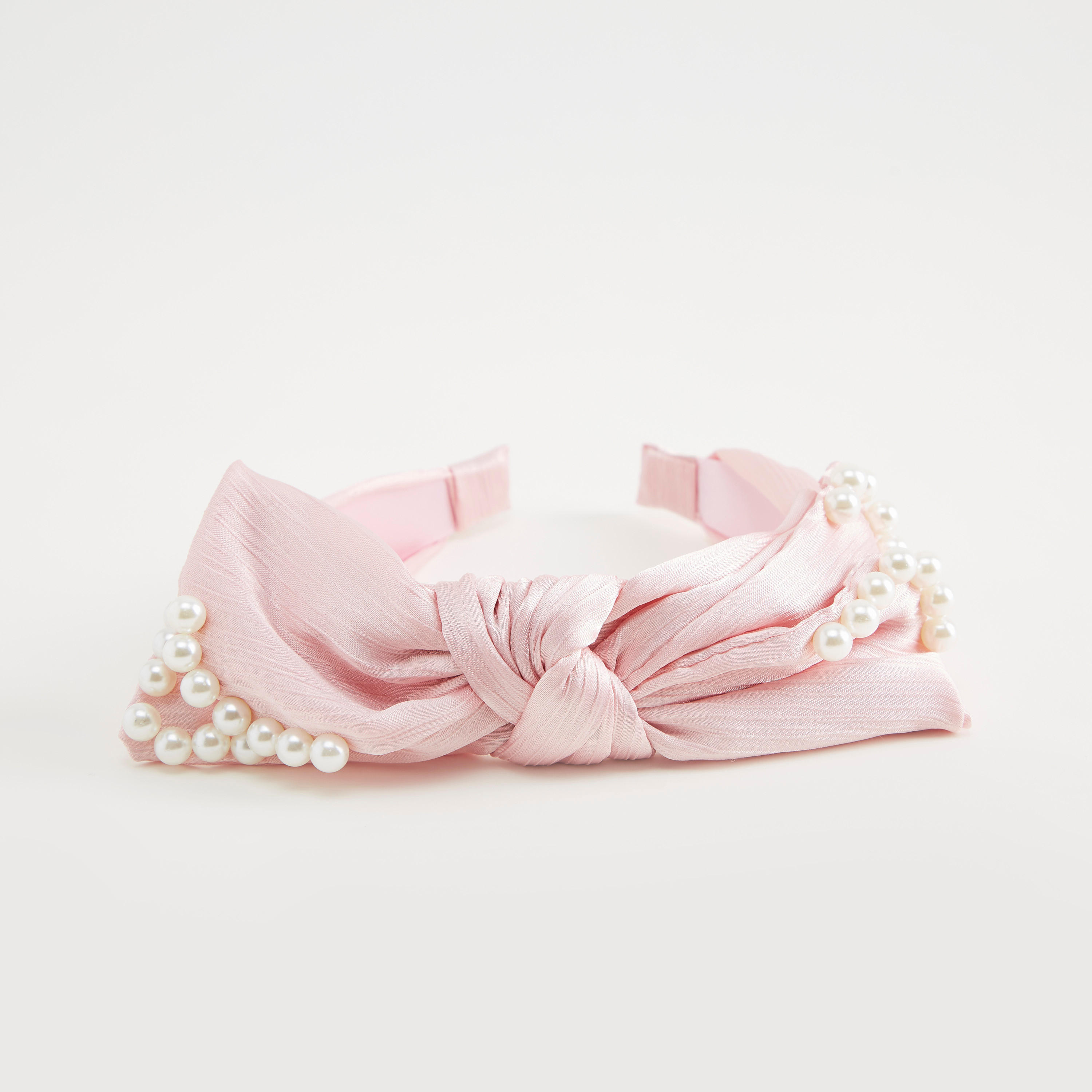 شريطة شعر بتزيينات وتفاصيل عقدة-women-hairaccessories-image-3