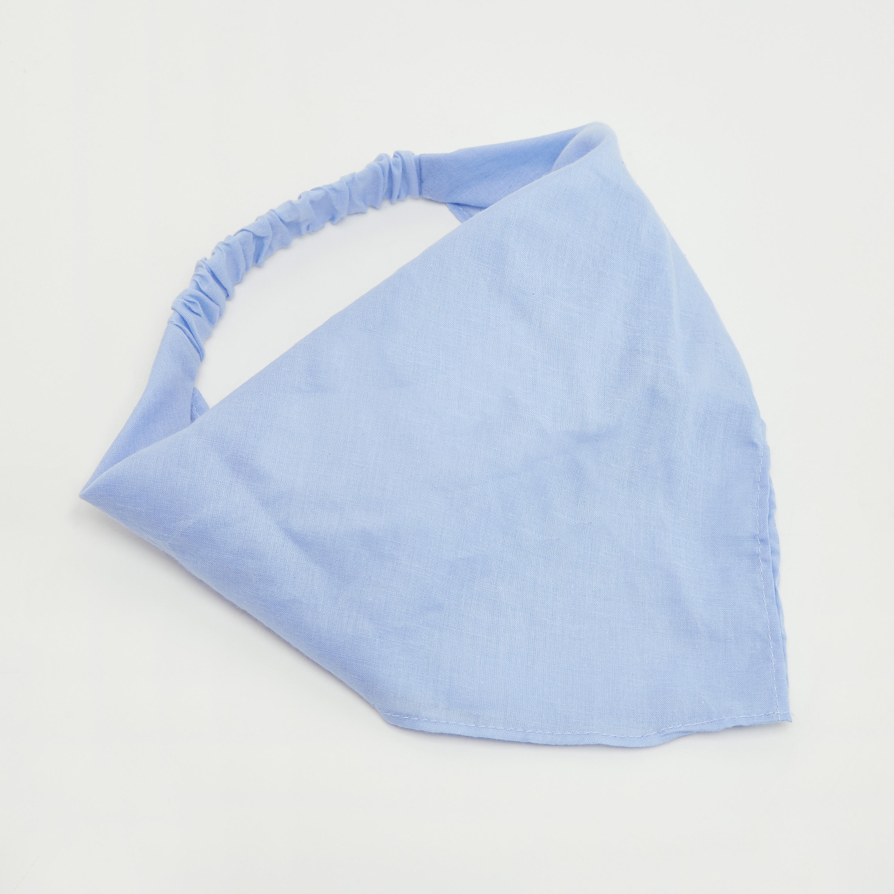 Solid Bandana with Elasticated Strap-women-hairaccessories-image-1