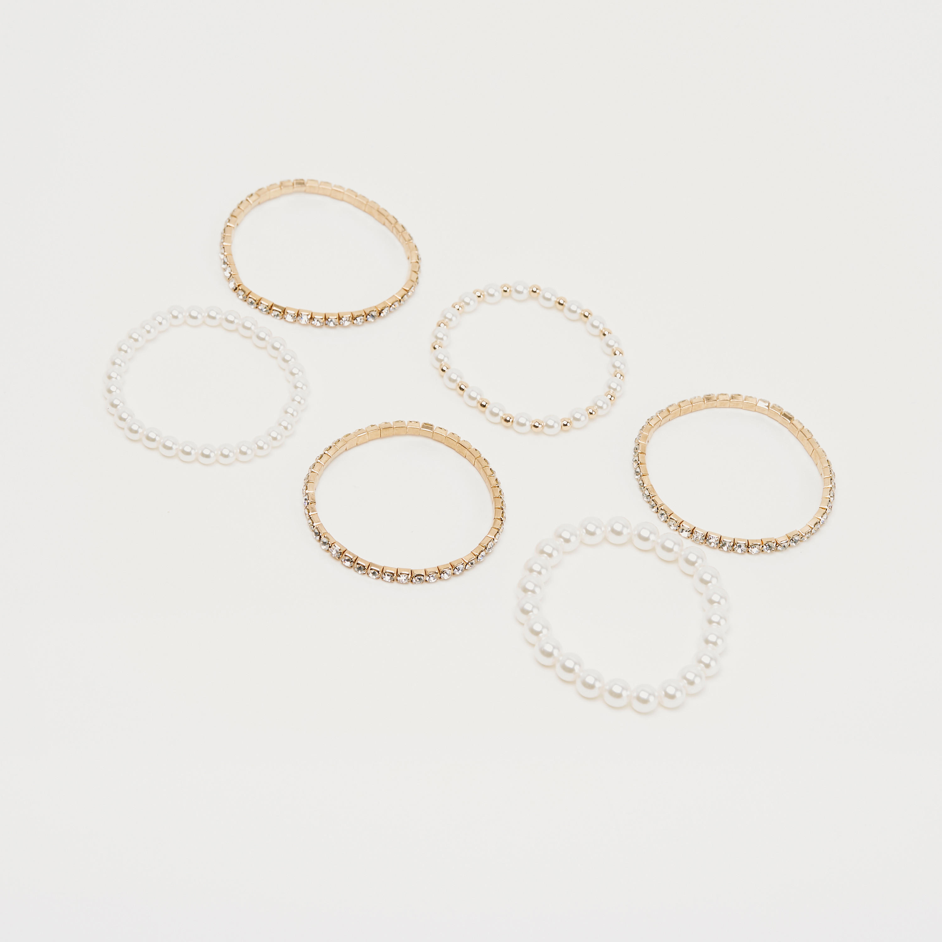 أساور مزيّنة - طقم من 6-women-watchesandjewellery-jewellery-banglesandbracelets-image-3