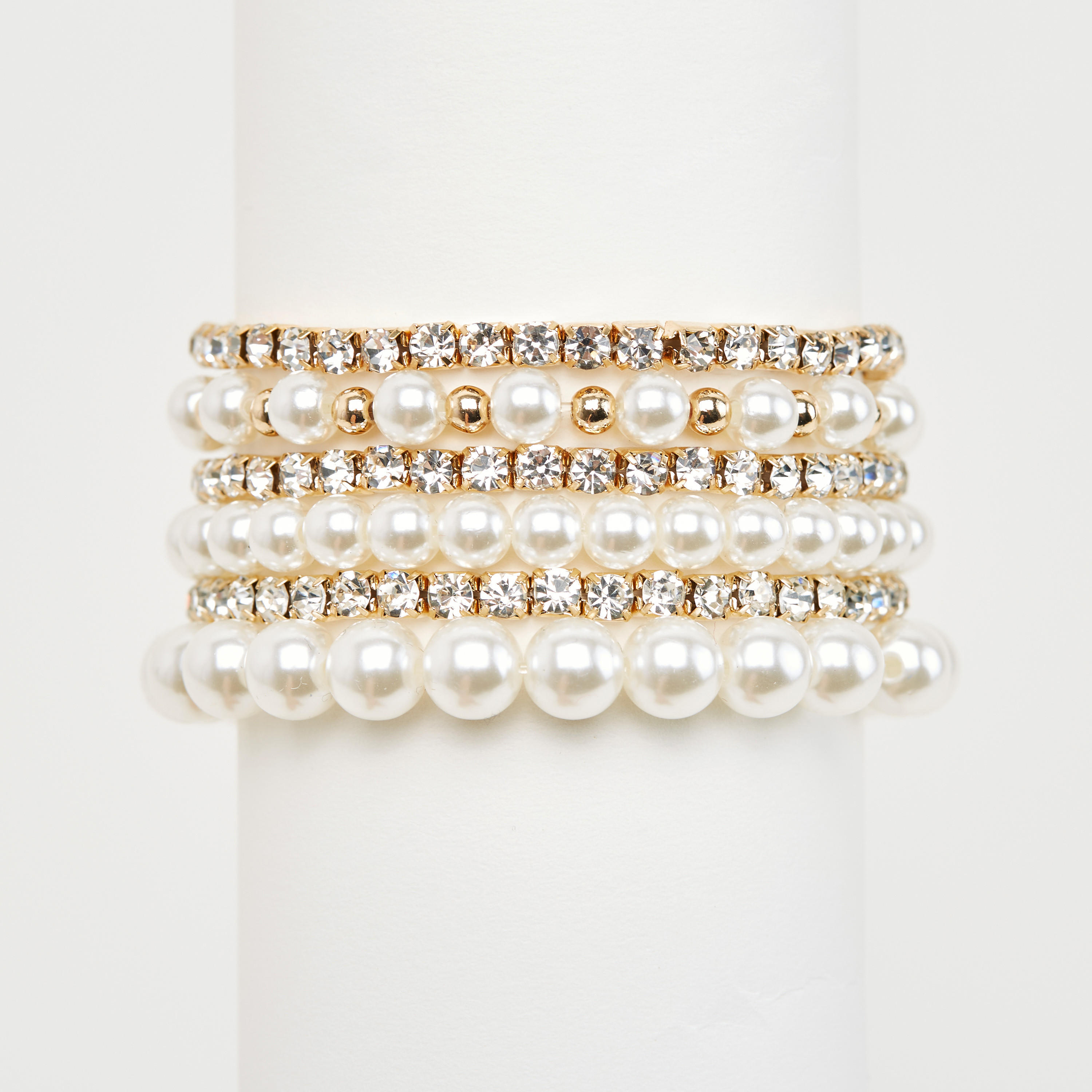 أساور مزيّنة - طقم من 6-women-watchesandjewellery-jewellery-banglesandbracelets-image-4