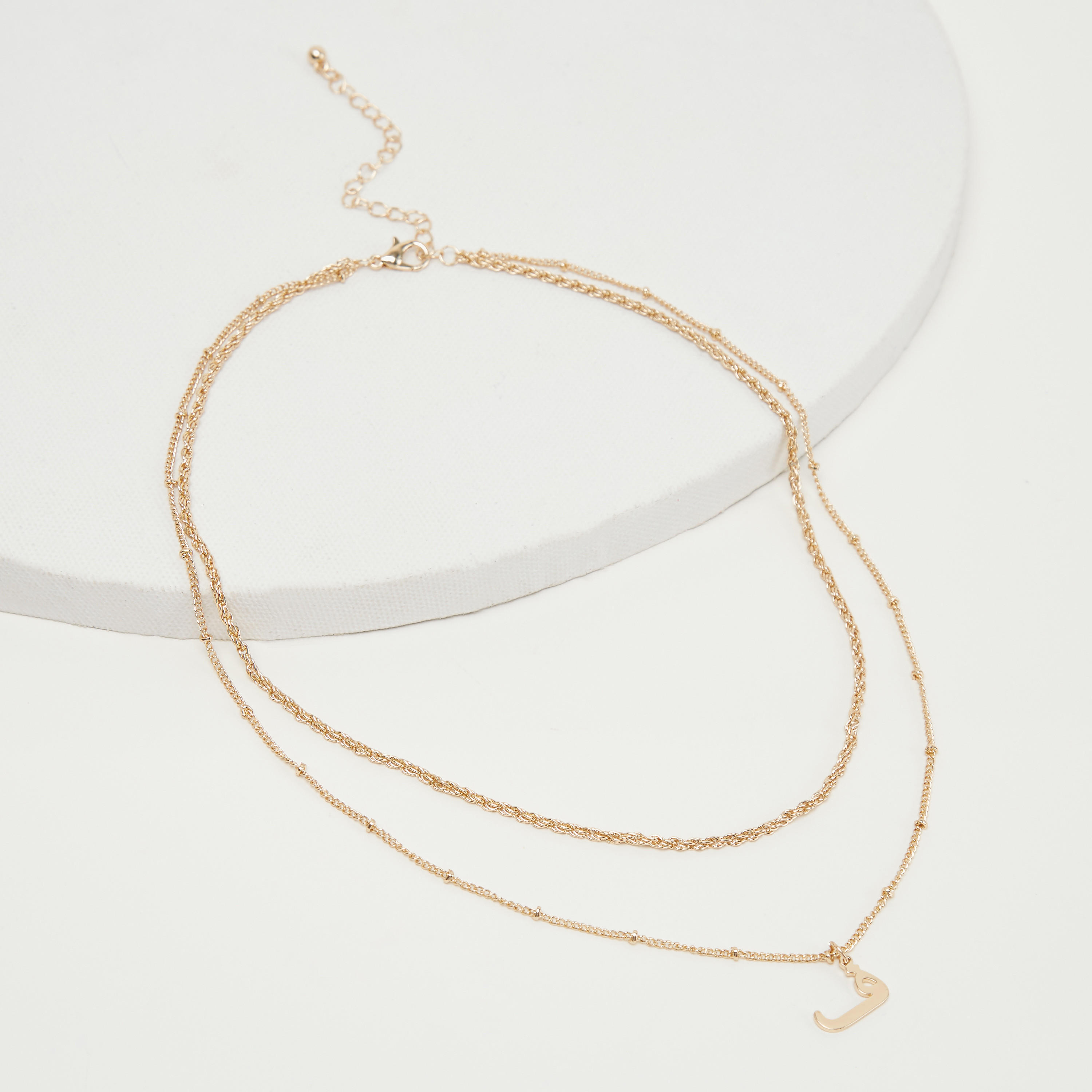 قلادة متعددة الطبقات بمشبك إغلاق-women-watchesandjewellery-jewellery-necklacesandpendants-image-4