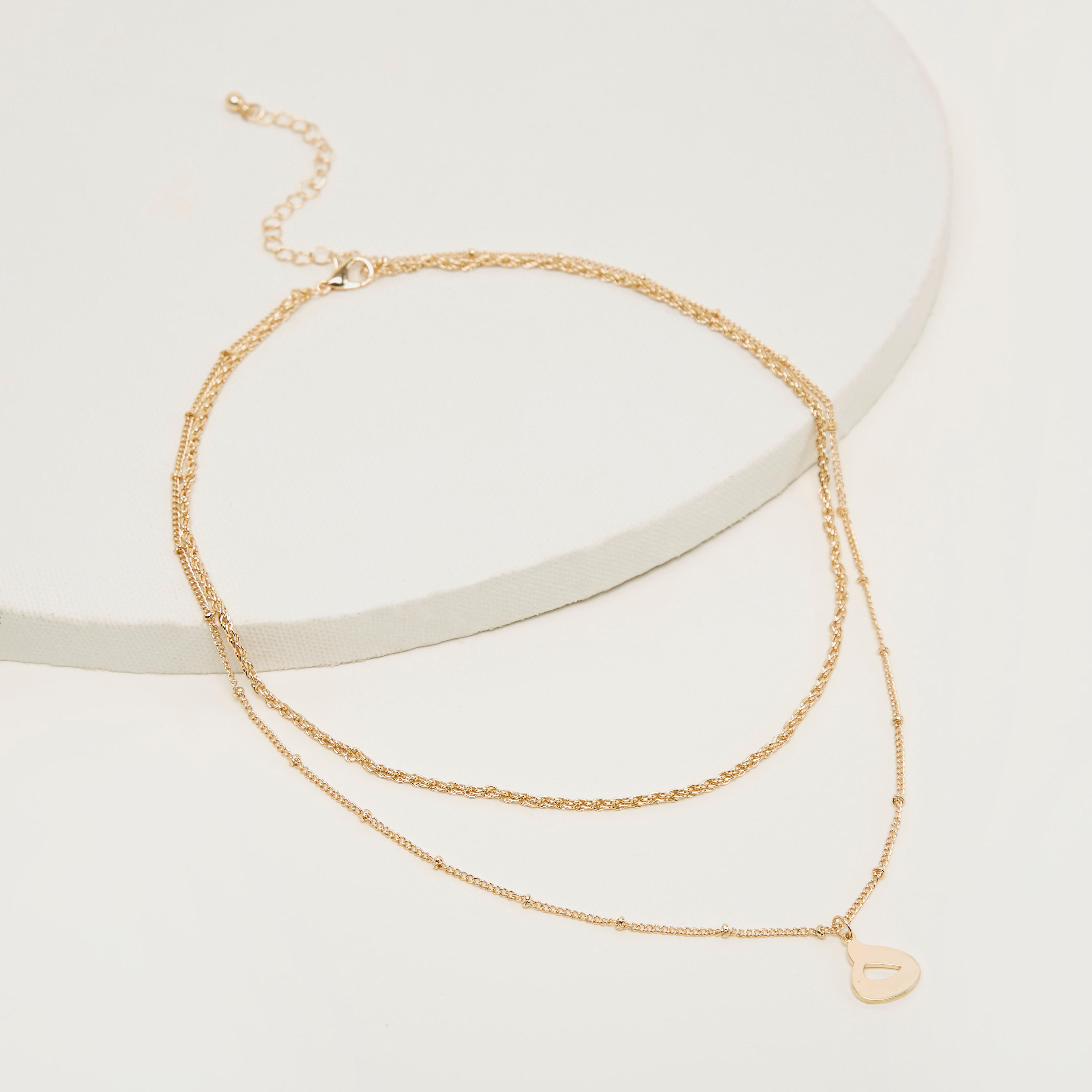 Multi-Layered Pendant Chain Necklace-women-watchesandjewellery-jewellery-necklacesandpendants-image-5