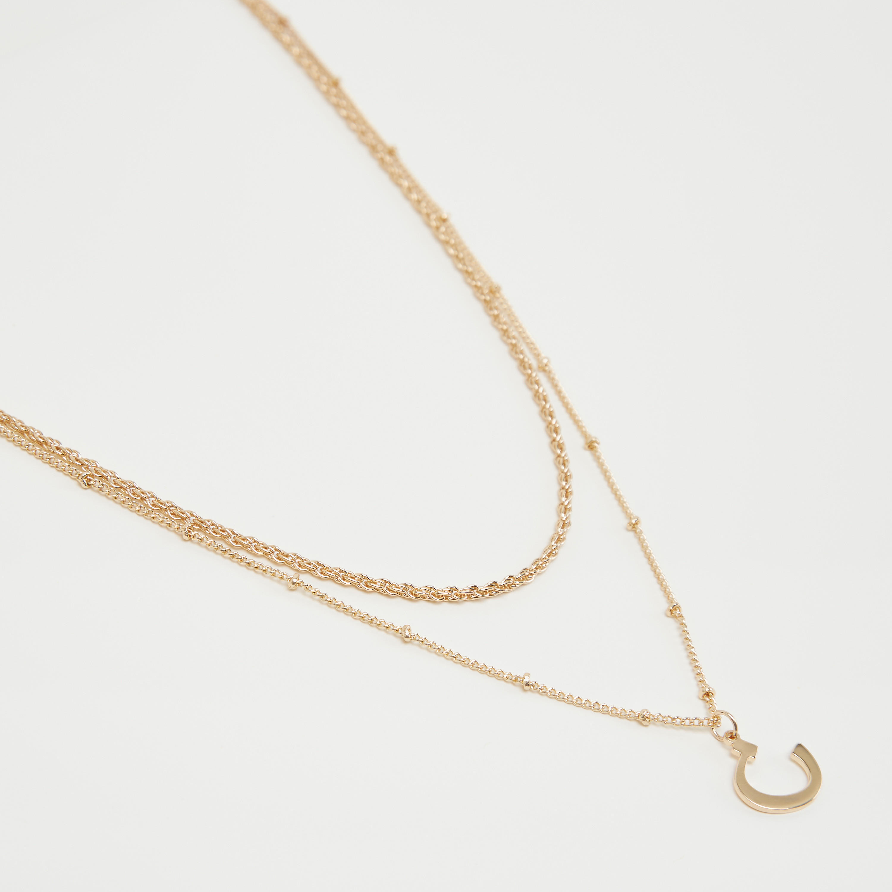 قلادة متعددة الطبقات بمشبك إغلاق-women-watchesandjewellery-jewellery-necklacesandpendants-image-1