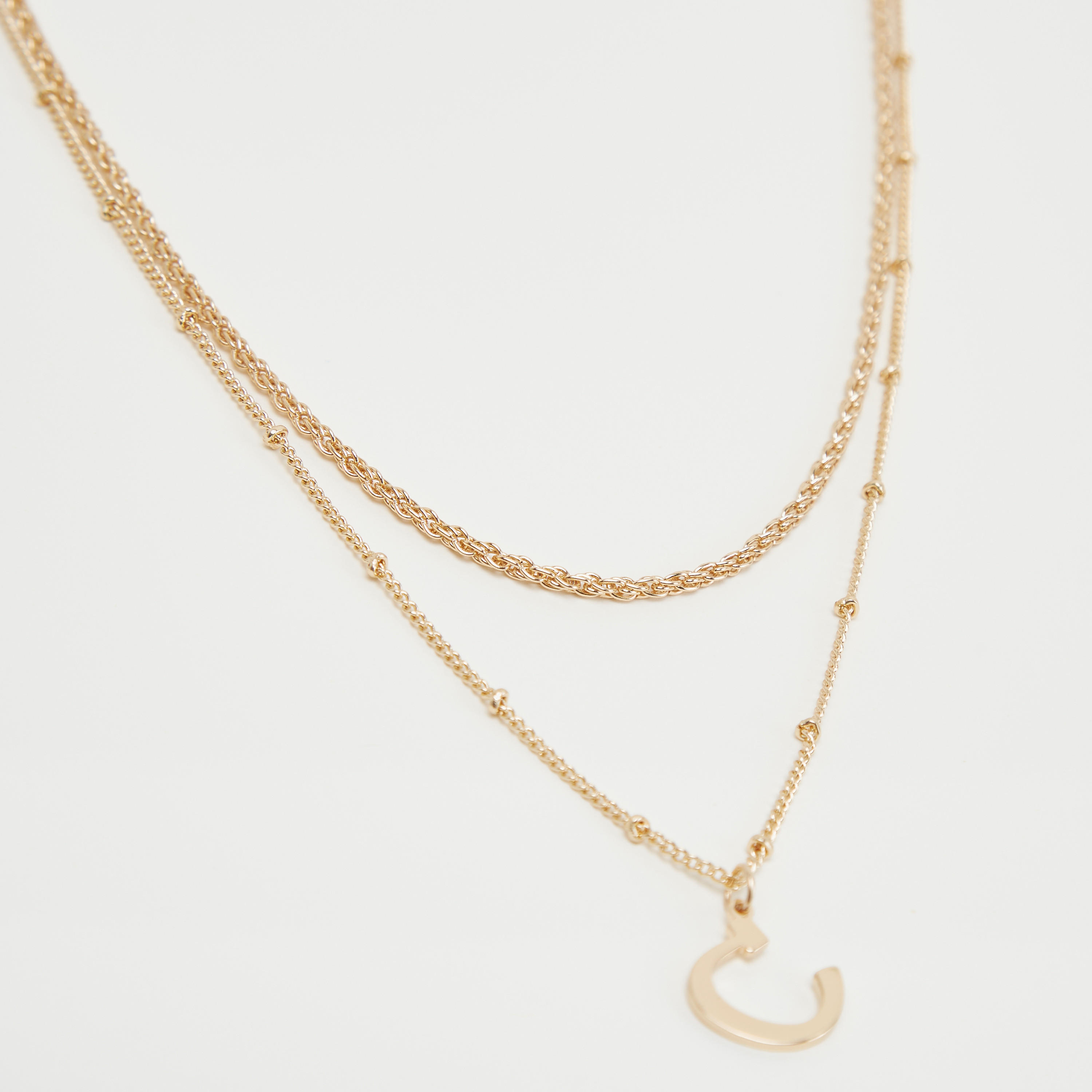 قلادة متعددة الطبقات بمشبك إغلاق-women-watchesandjewellery-jewellery-necklacesandpendants-image-2