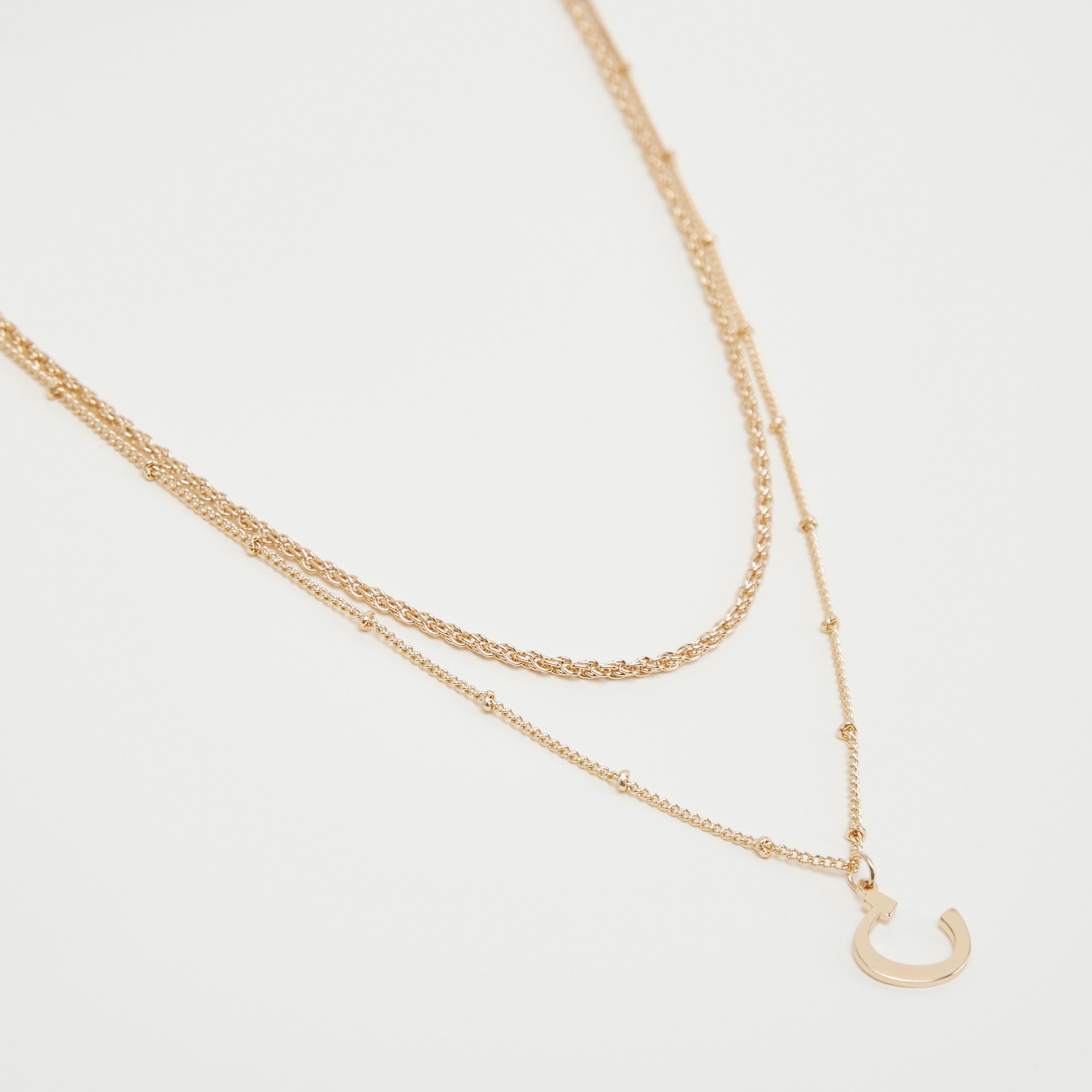 قلادة متعددة الطبقات بمشبك إغلاق-women-watchesandjewellery-jewellery-necklacesandpendants-image-3