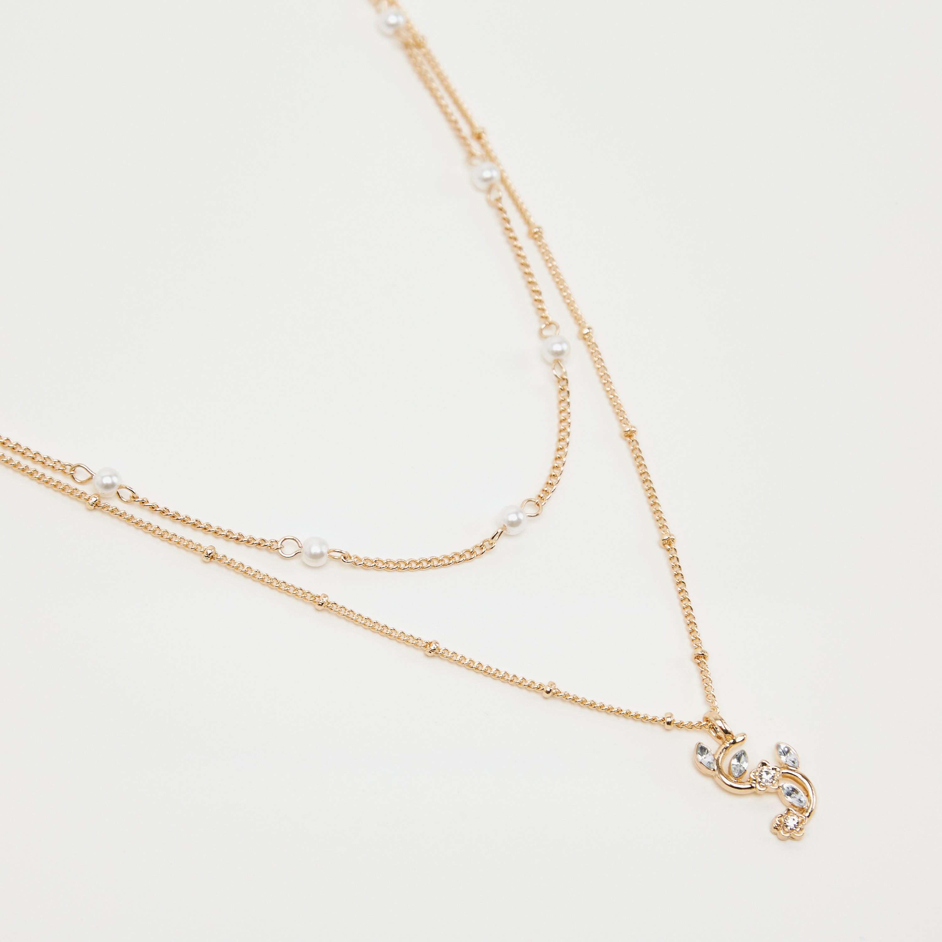 قلادة متعددة الطبقات بدلّاية مرصّعة-women-watchesandjewellery-jewellery-necklacesandpendants-image-3