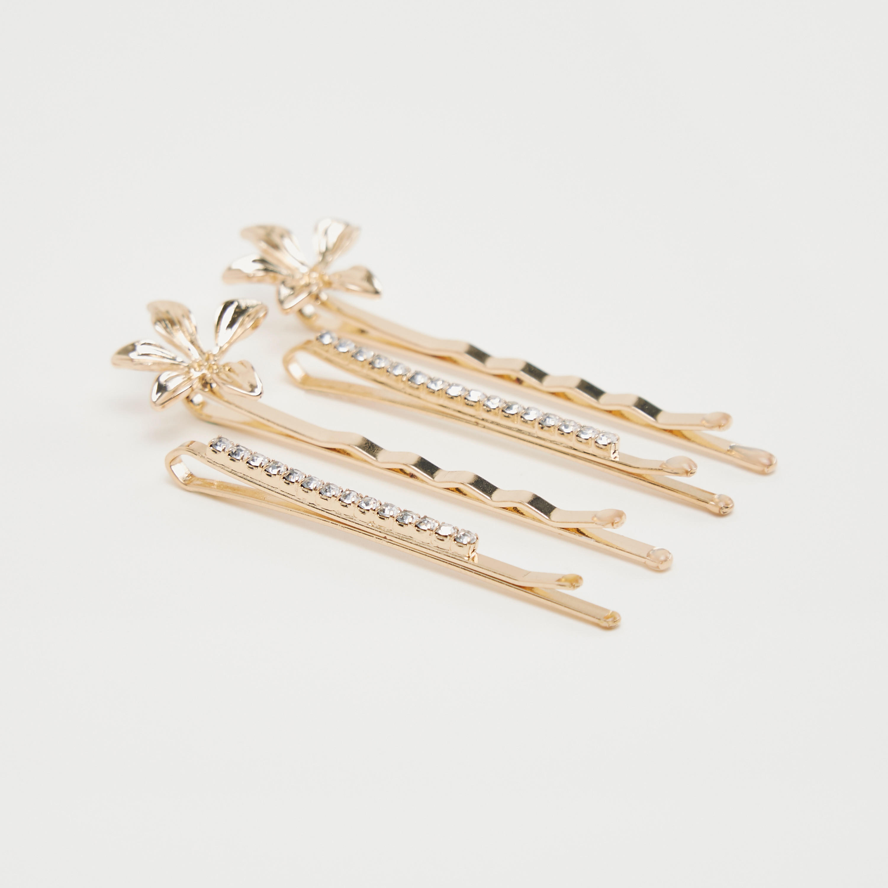 مشبك شعر مزيّن - طقم من 4 قطع-women-hairaccessories-image-1