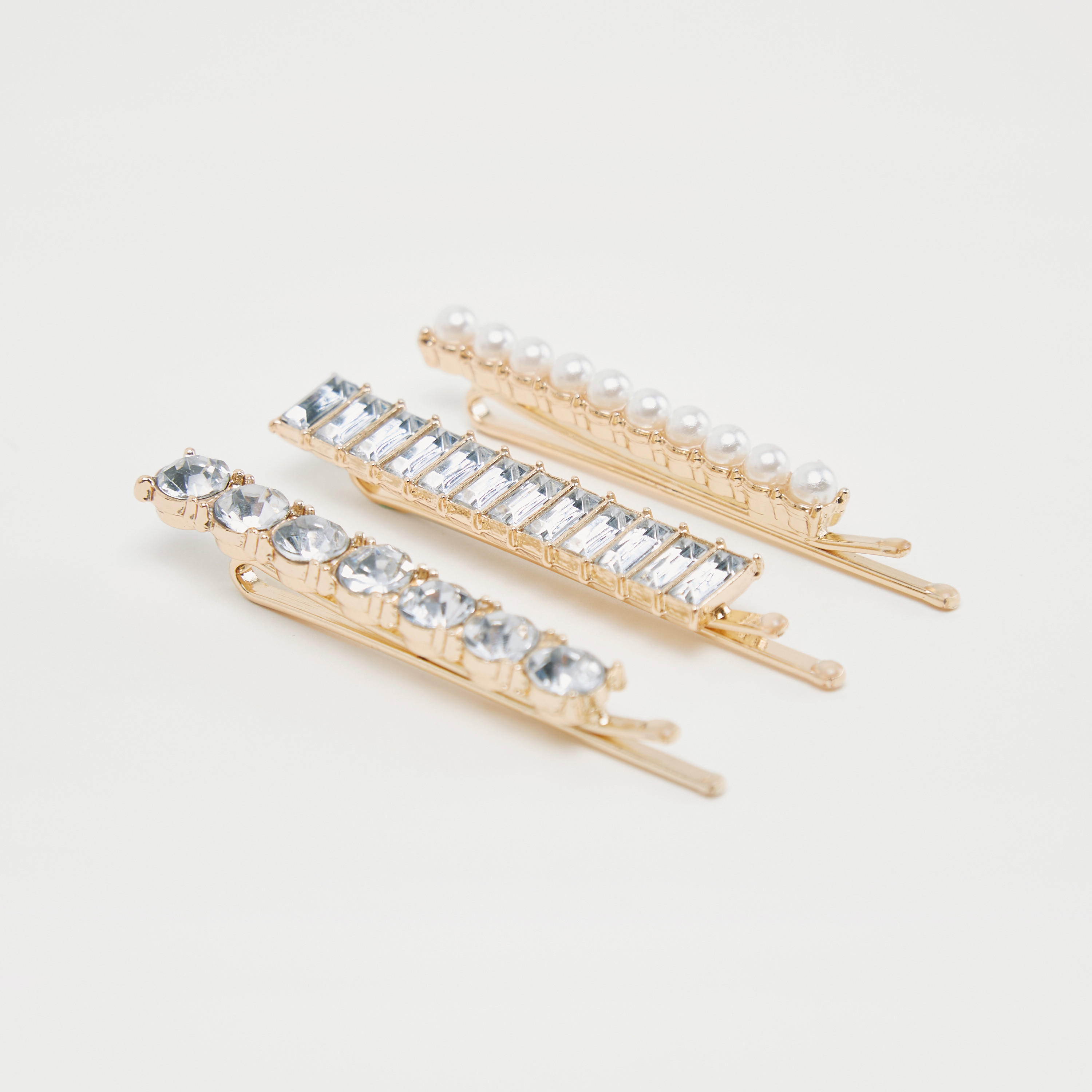 مشبك شعر مزيّن - طقم من 3 قطع-women-hairaccessories-image-1