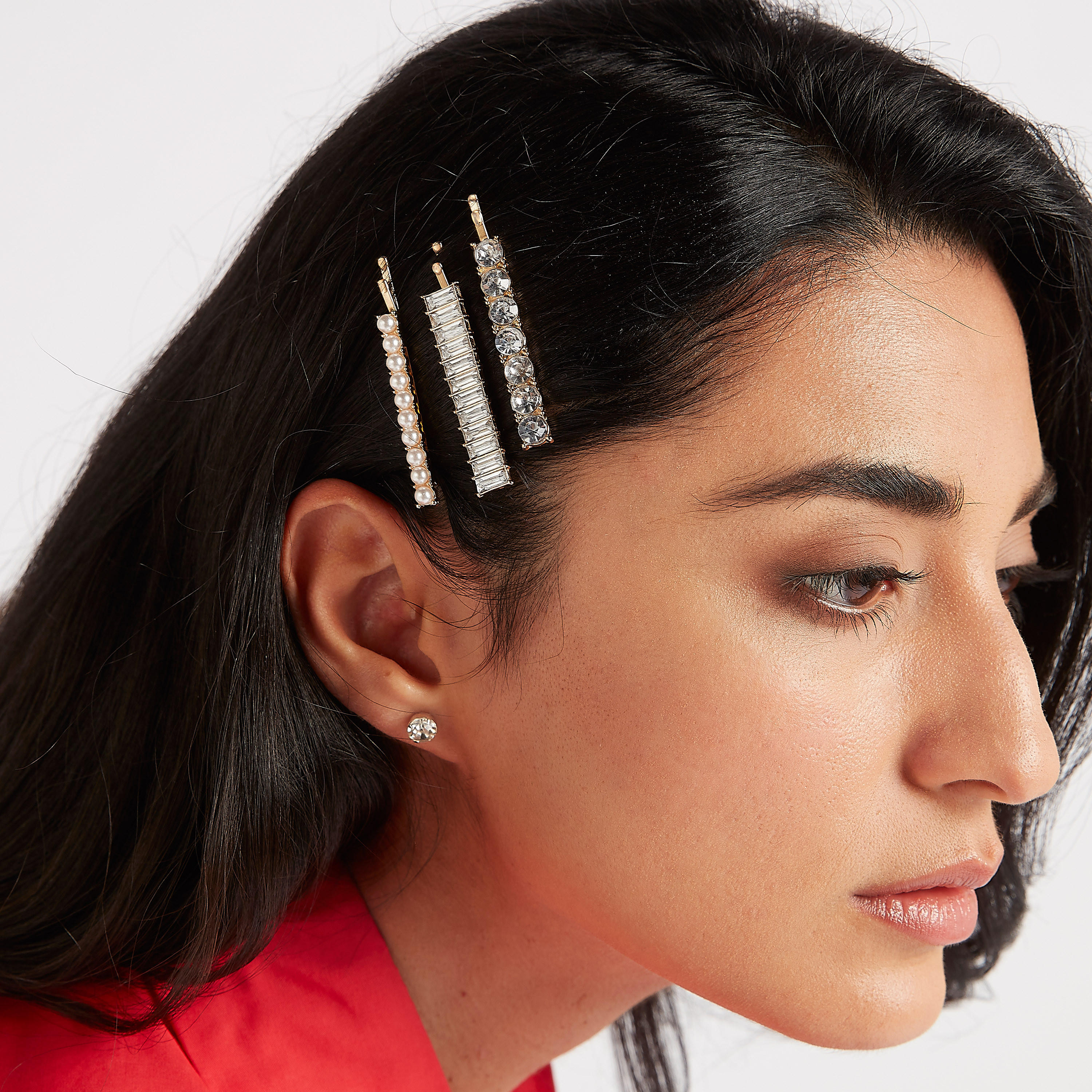مشبك شعر مزيّن - طقم من 3 قطع-women-hairaccessories-image-2