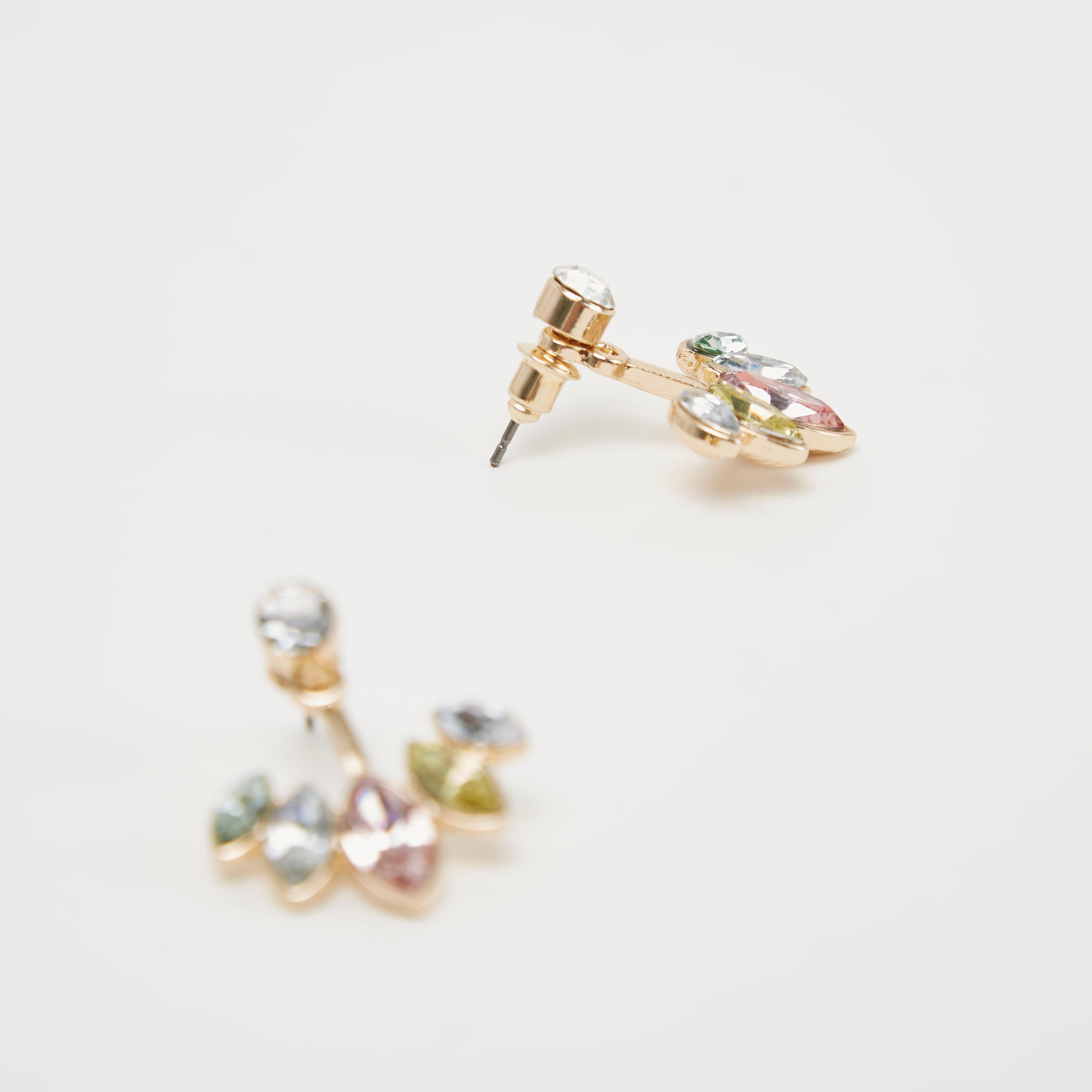 Embellished Dangling Earrings with Pushback Closure-women-watchesandjewellery-jewellery-earrings-image-5