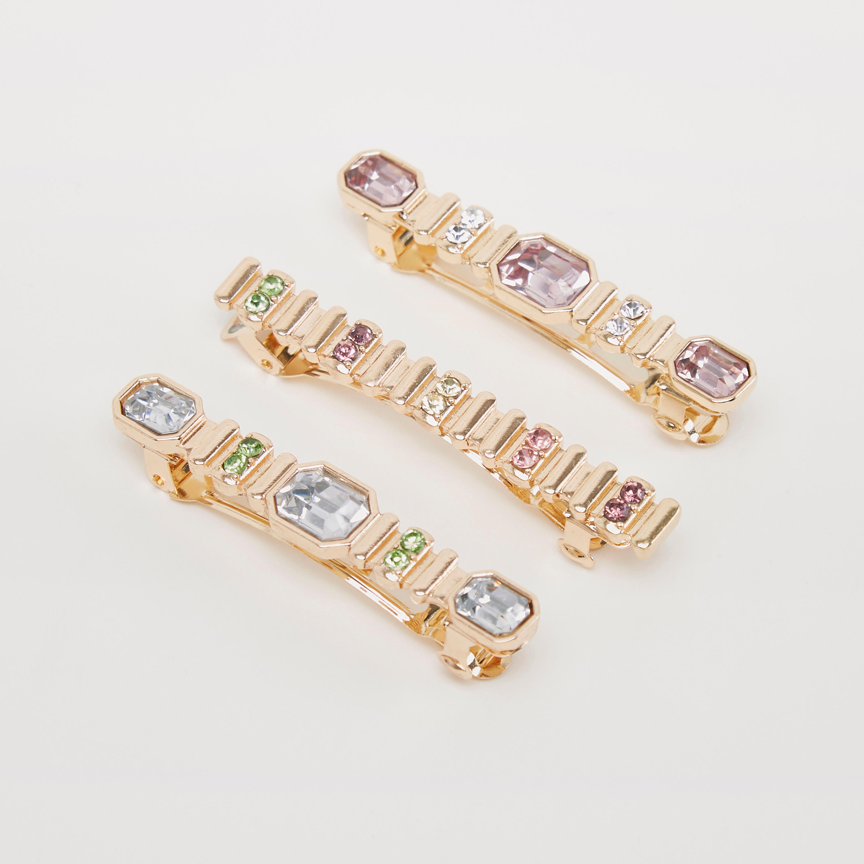 مشبك شعر مزيّن - طقم من 3 قطع-women-hairaccessories-image-1