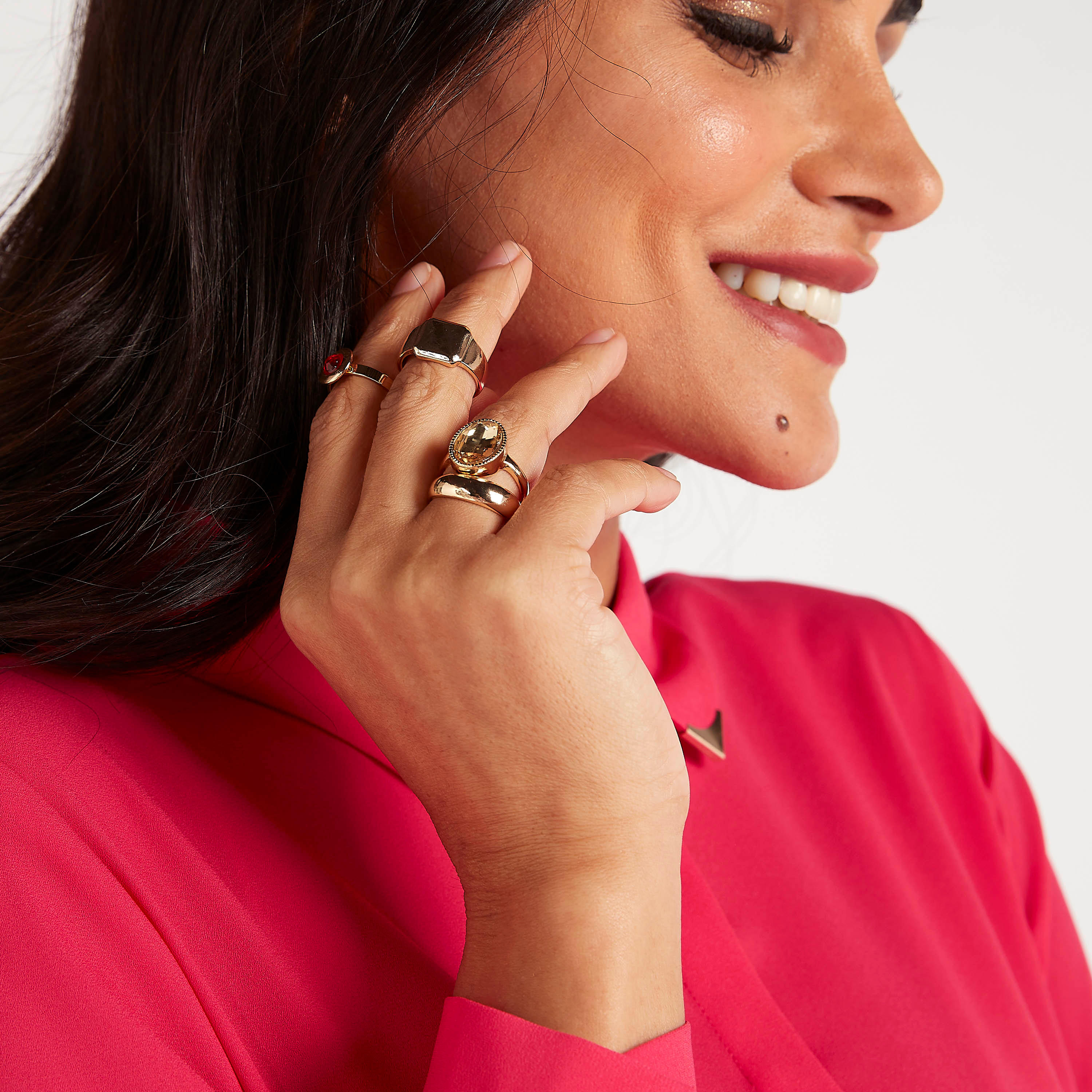 خواتم مزيّنة - طقم من 4-women-watchesandjewellery-jewellery-rings-image-2