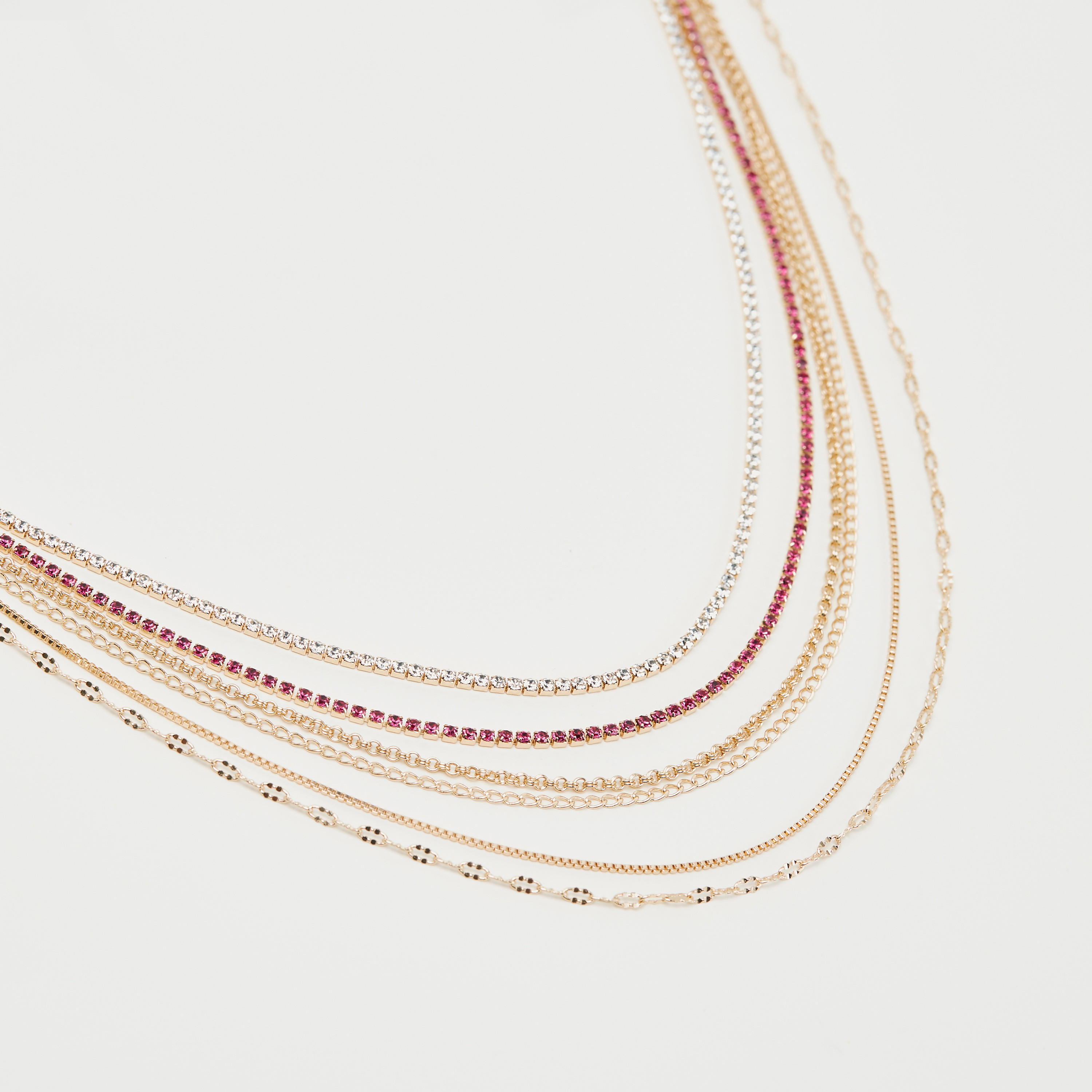 Embellished Multi-Layered Necklace-women-watchesandjewellery-jewellery-necklacesandpendants-image-1
