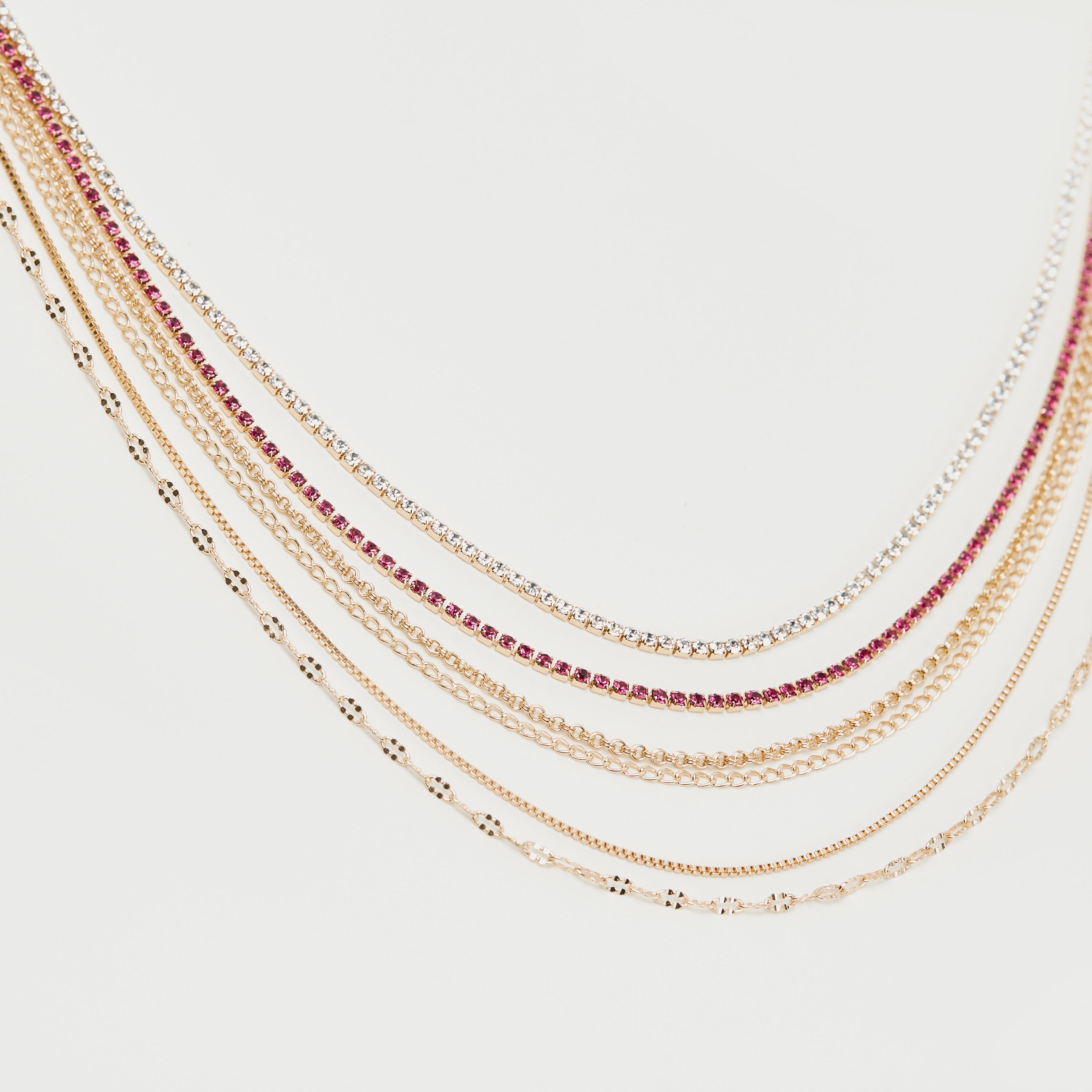Embellished Multi-Layered Necklace-women-watchesandjewellery-jewellery-necklacesandpendants-image-4