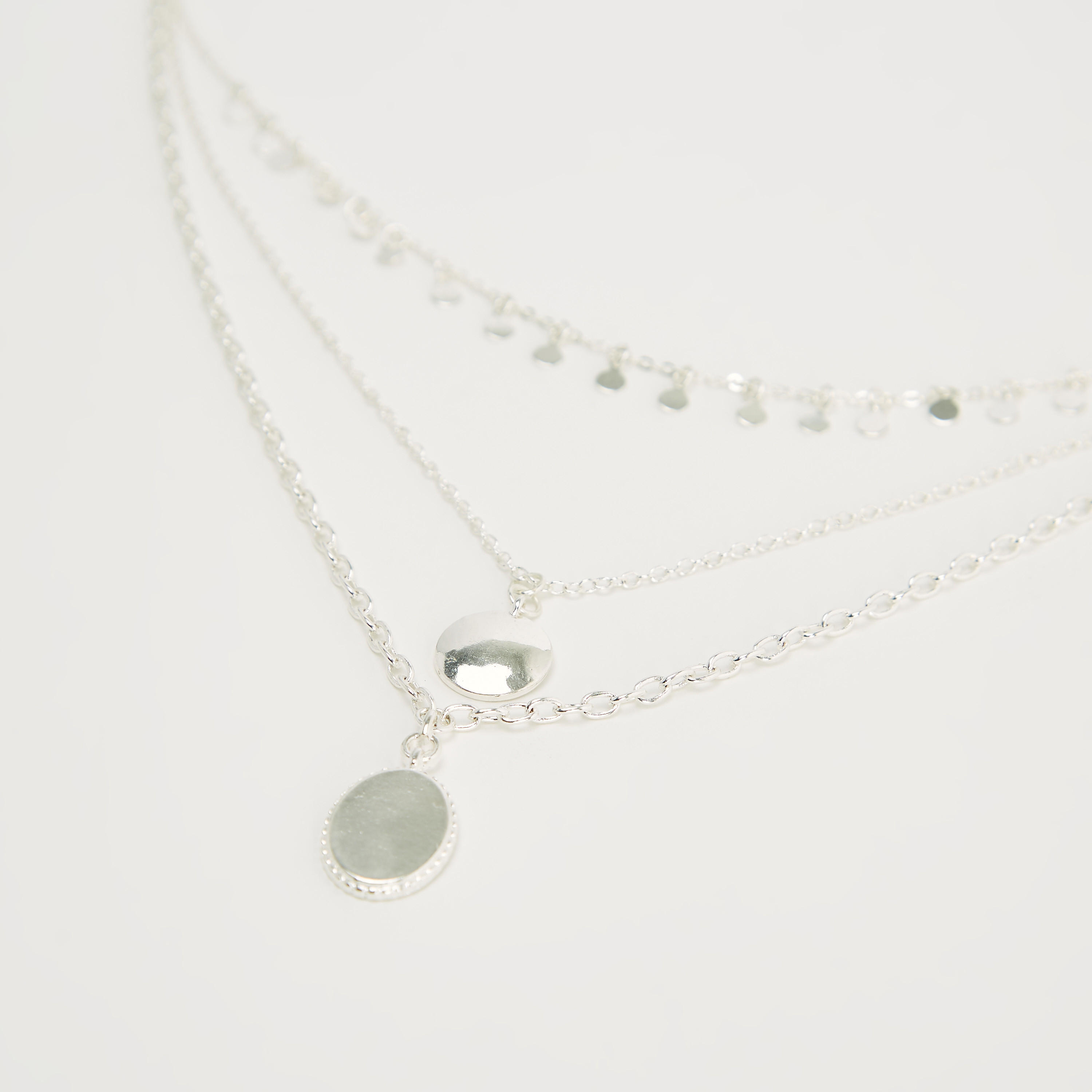 عقد سلسلة متعدّد الطبقات بمشبك إغلاق-women-watchesandjewellery-jewellery-necklacesandpendants-image-3