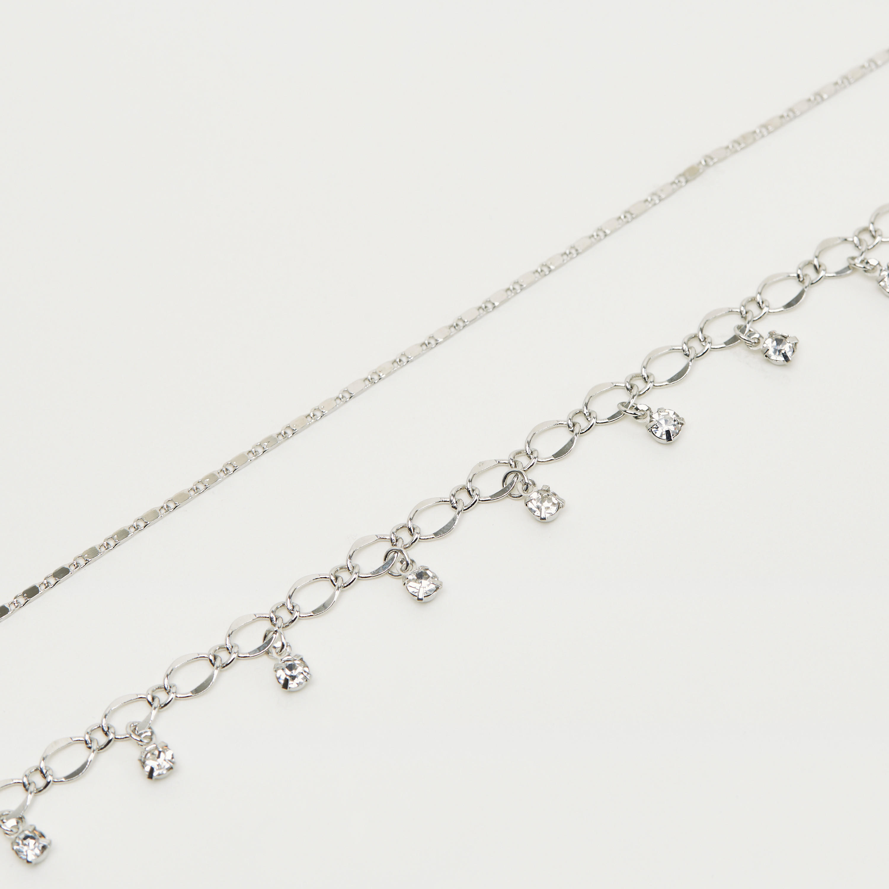 خلخال مزيّن - طقم من 2 قطع-women-watchesandjewellery-jewellery-anklets-image-2