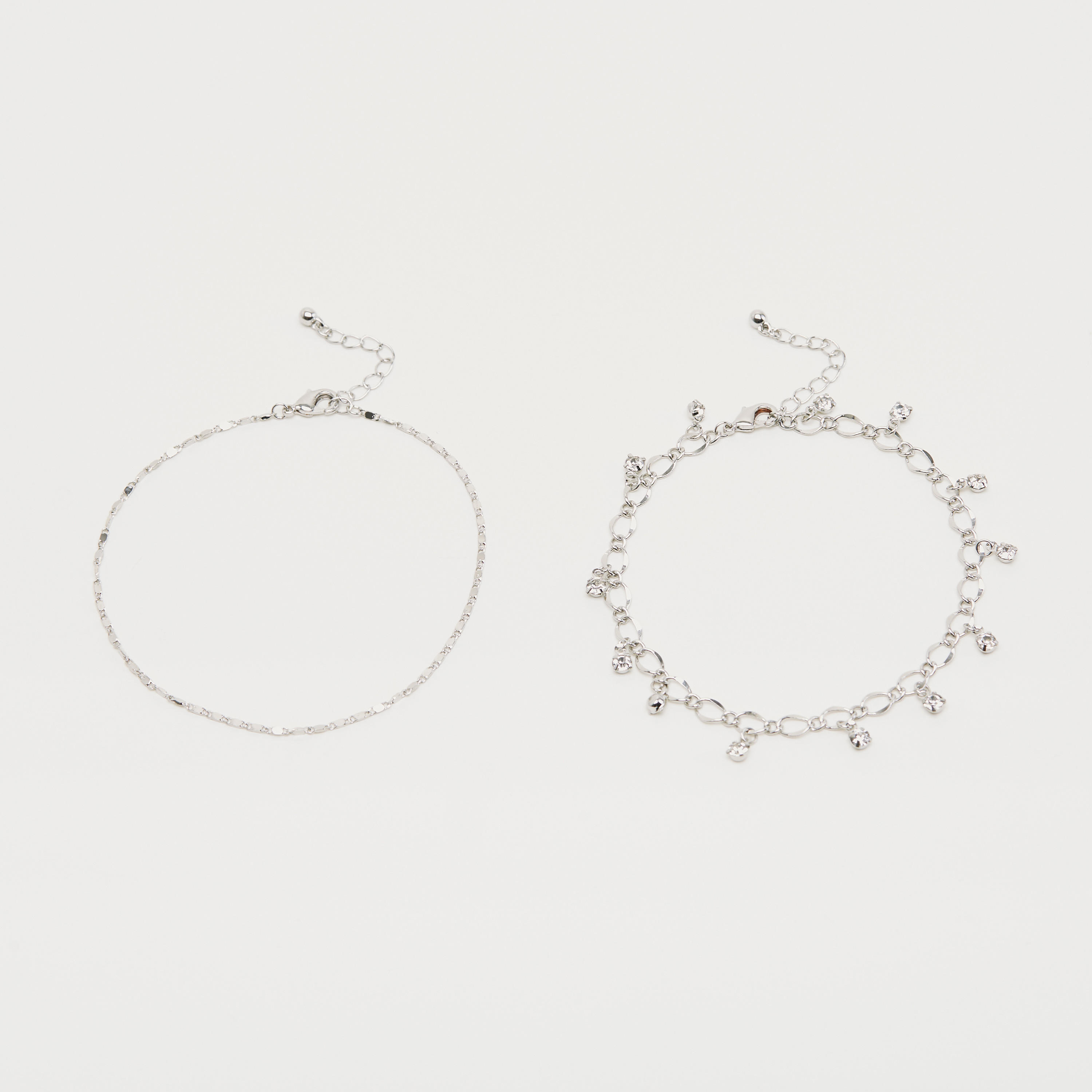 خلخال مزيّن - طقم من 2 قطع-women-watchesandjewellery-jewellery-anklets-image-3