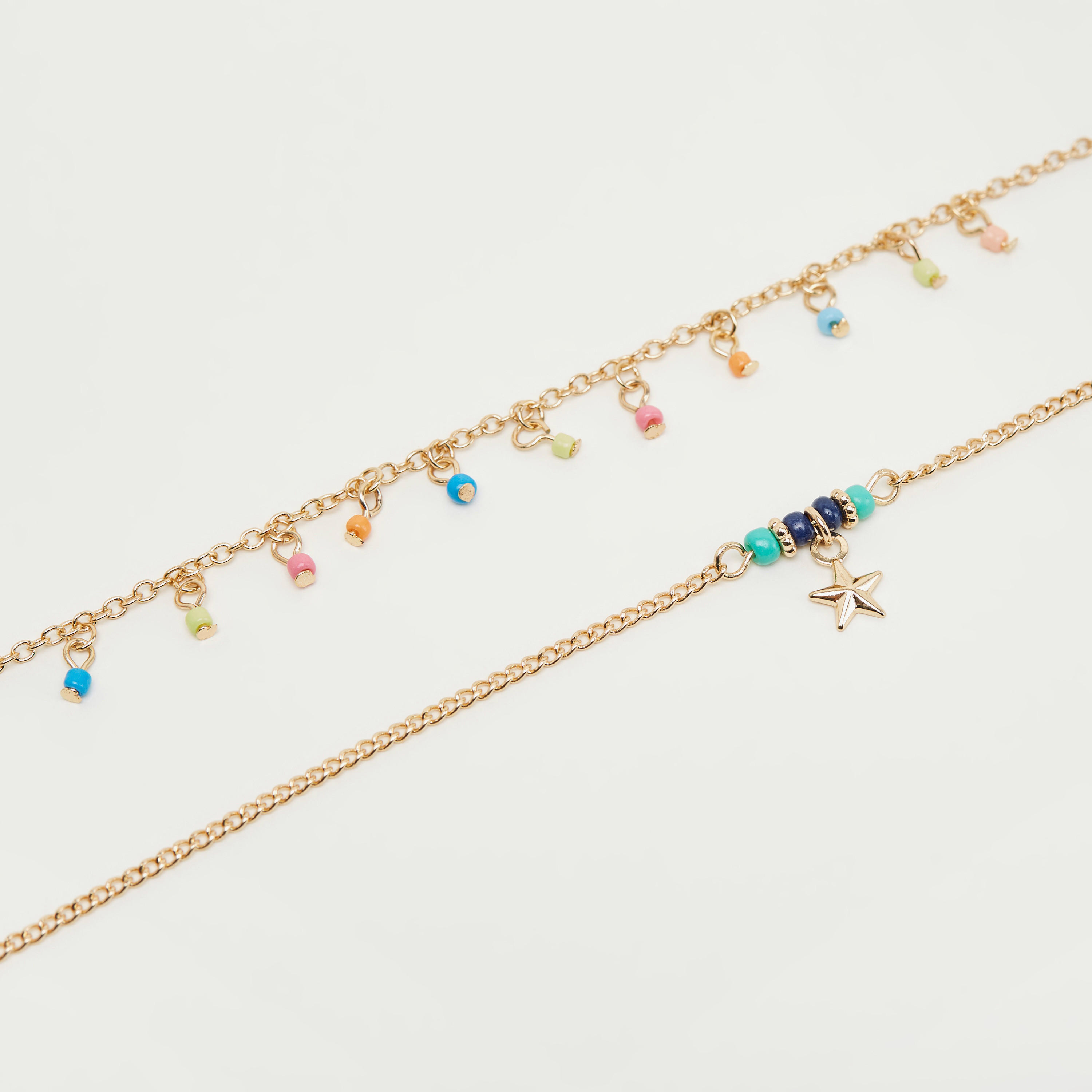 Set of 2 - Beaded Bracelets-women-watchesandjewellery-jewellery-banglesandbracelets-image-2