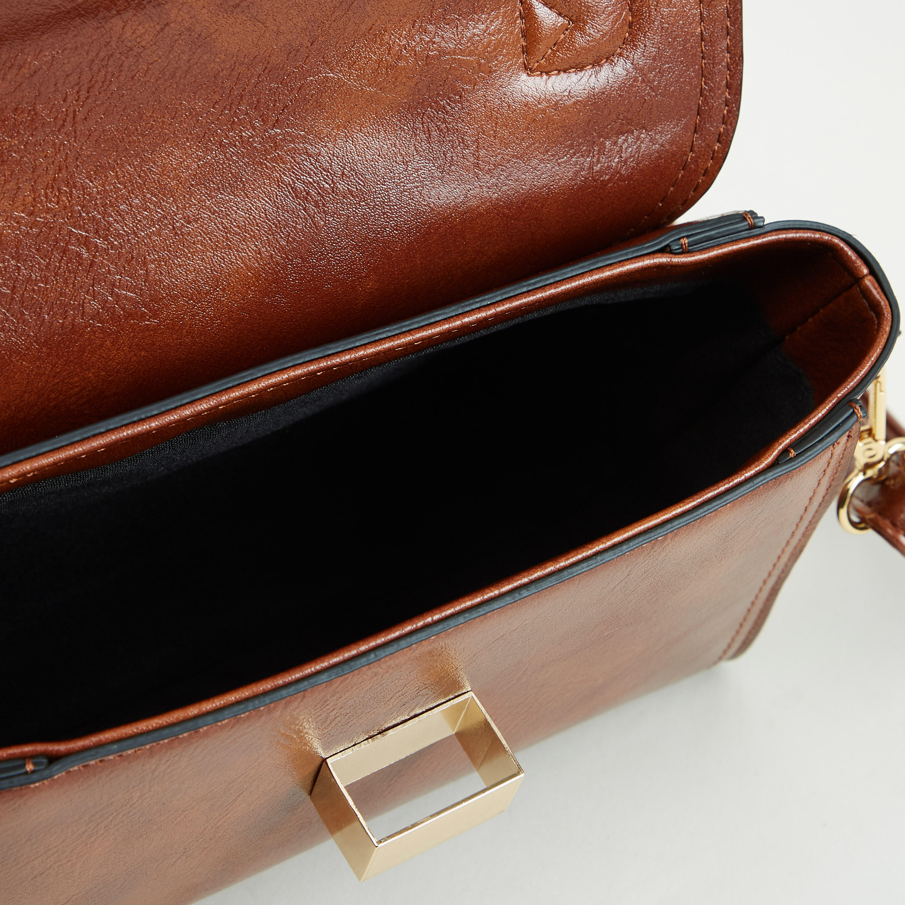 شنطة ساتشيل جلد بارزة الملمس بحزام قابل للفصل-women-bagsandwallets-handbags-image-6