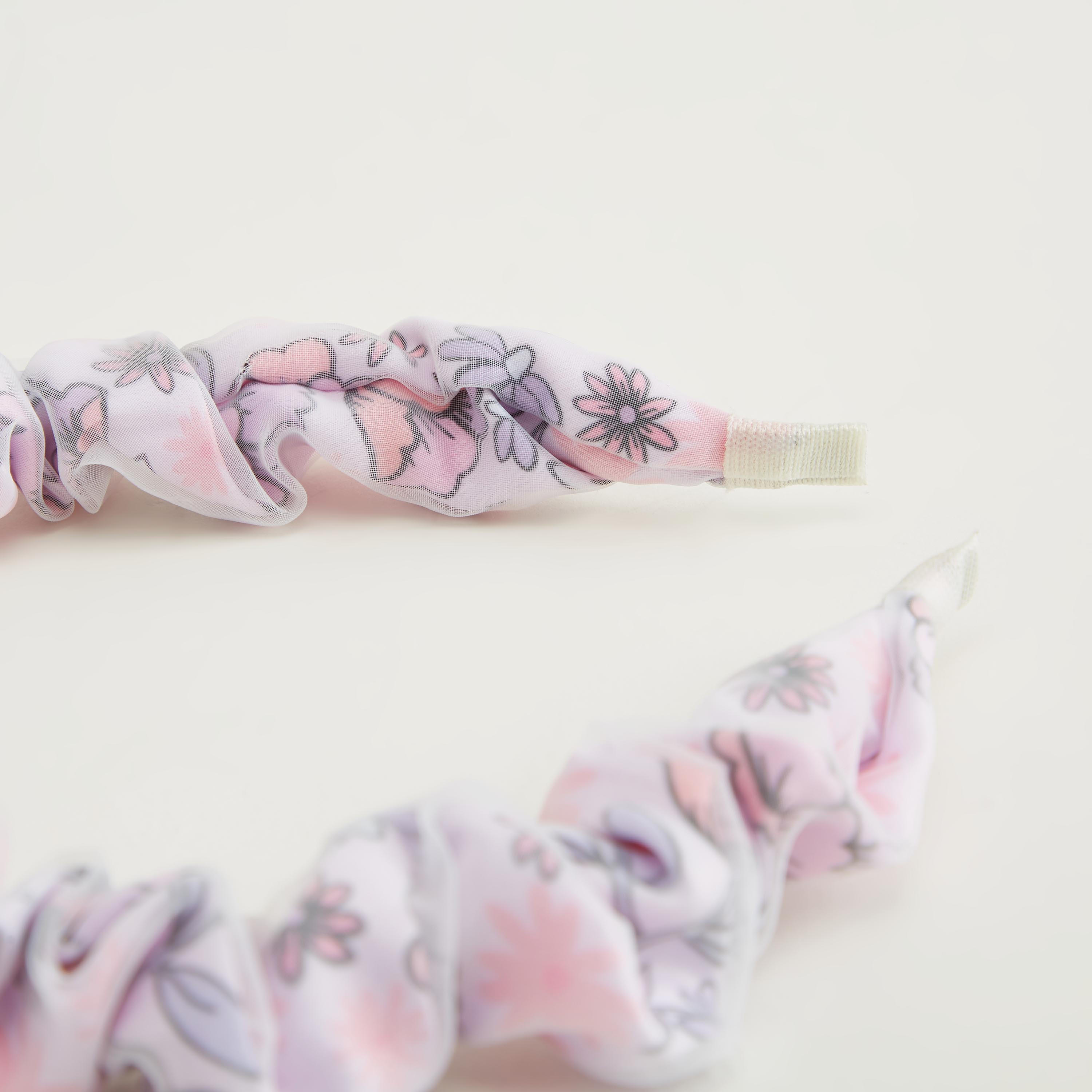 شريطة شعر منقوشة بطبعات أزهار-women-hairaccessories-image-5
