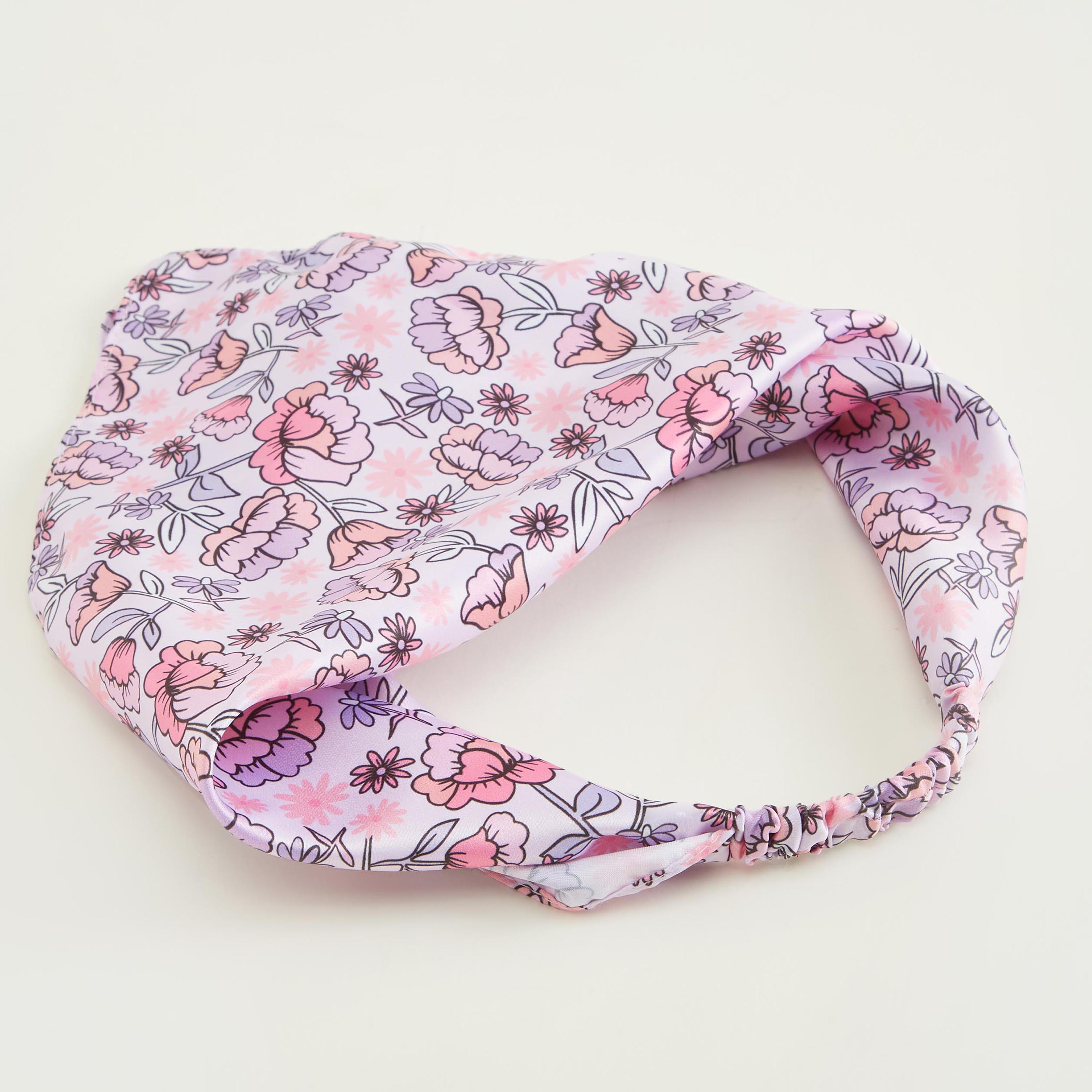 باندانا بطبعات أزهار وحزام مطاطي-women-hairaccessories-image-3