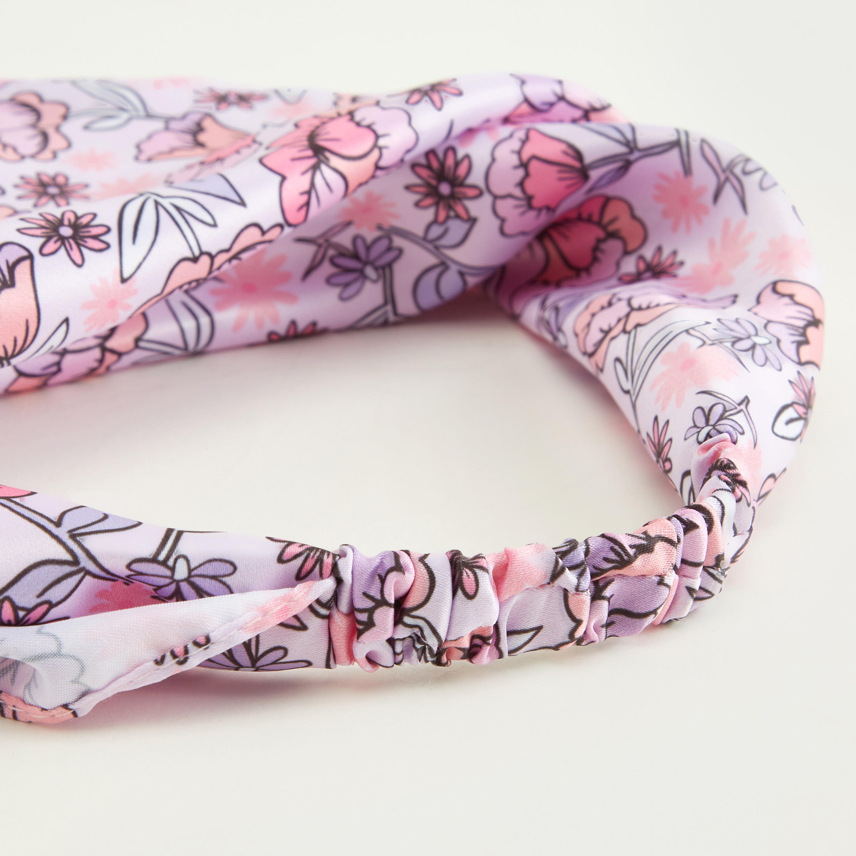 باندانا بطبعات أزهار وحزام مطاطي-women-hairaccessories-image-4