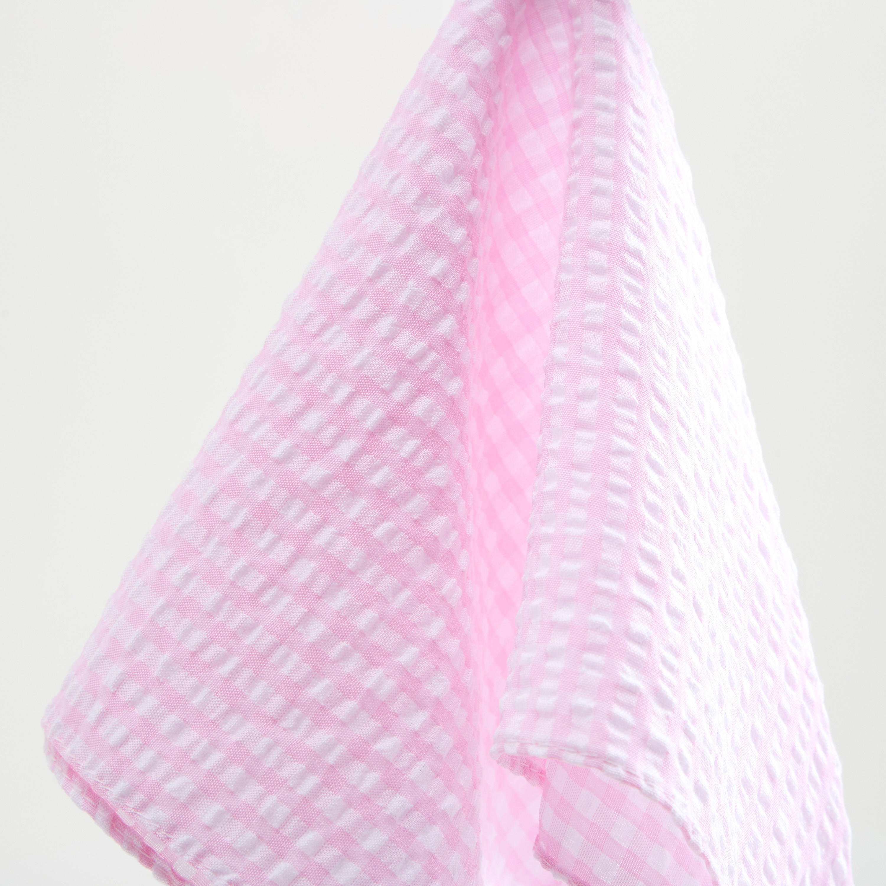 Gingham Print Bandana with Elasticated Strap-women-hairaccessories-image-4