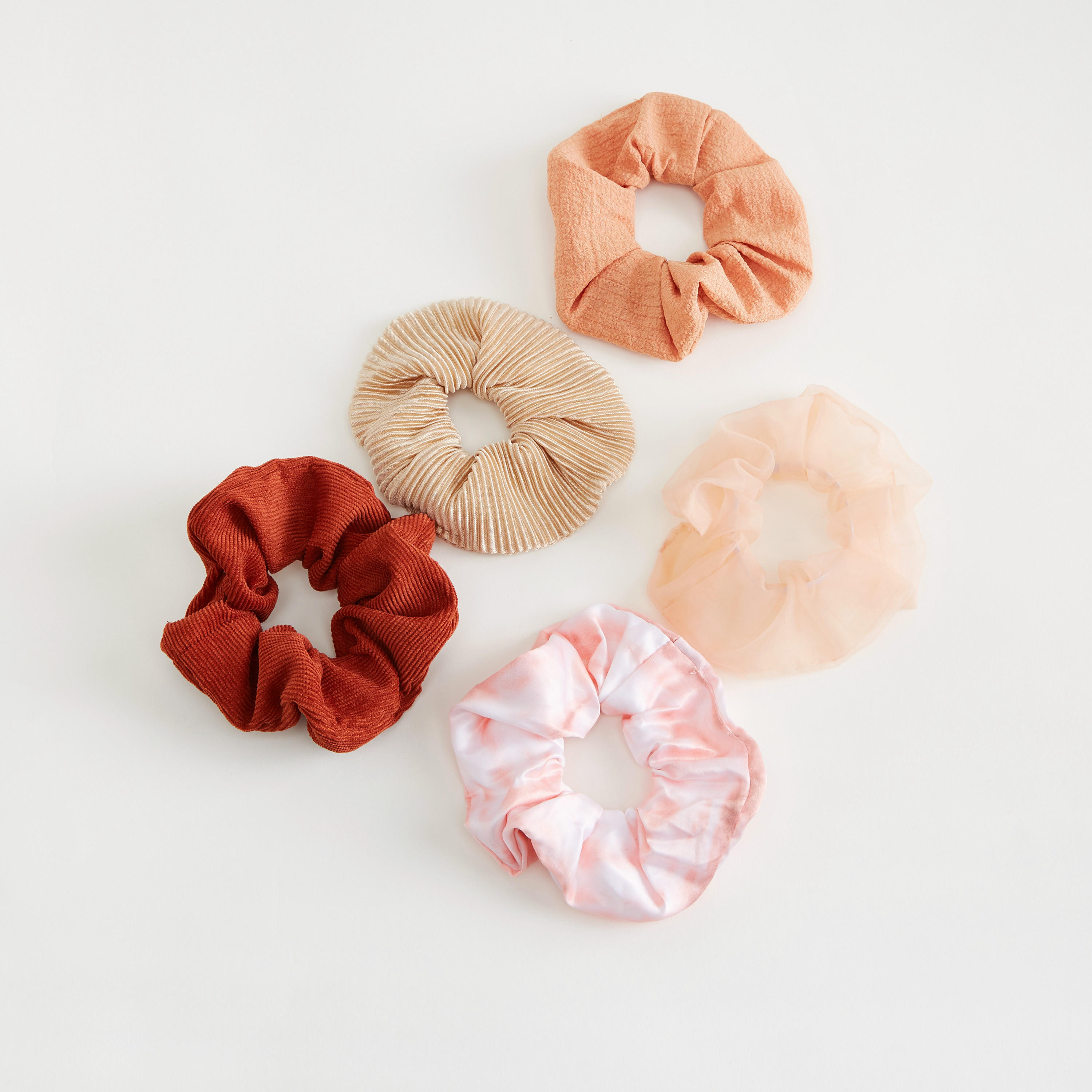 ربطة شعر مطّاطيّة ومتنوّعة - طقم من 5-women-hairaccessories-image-2