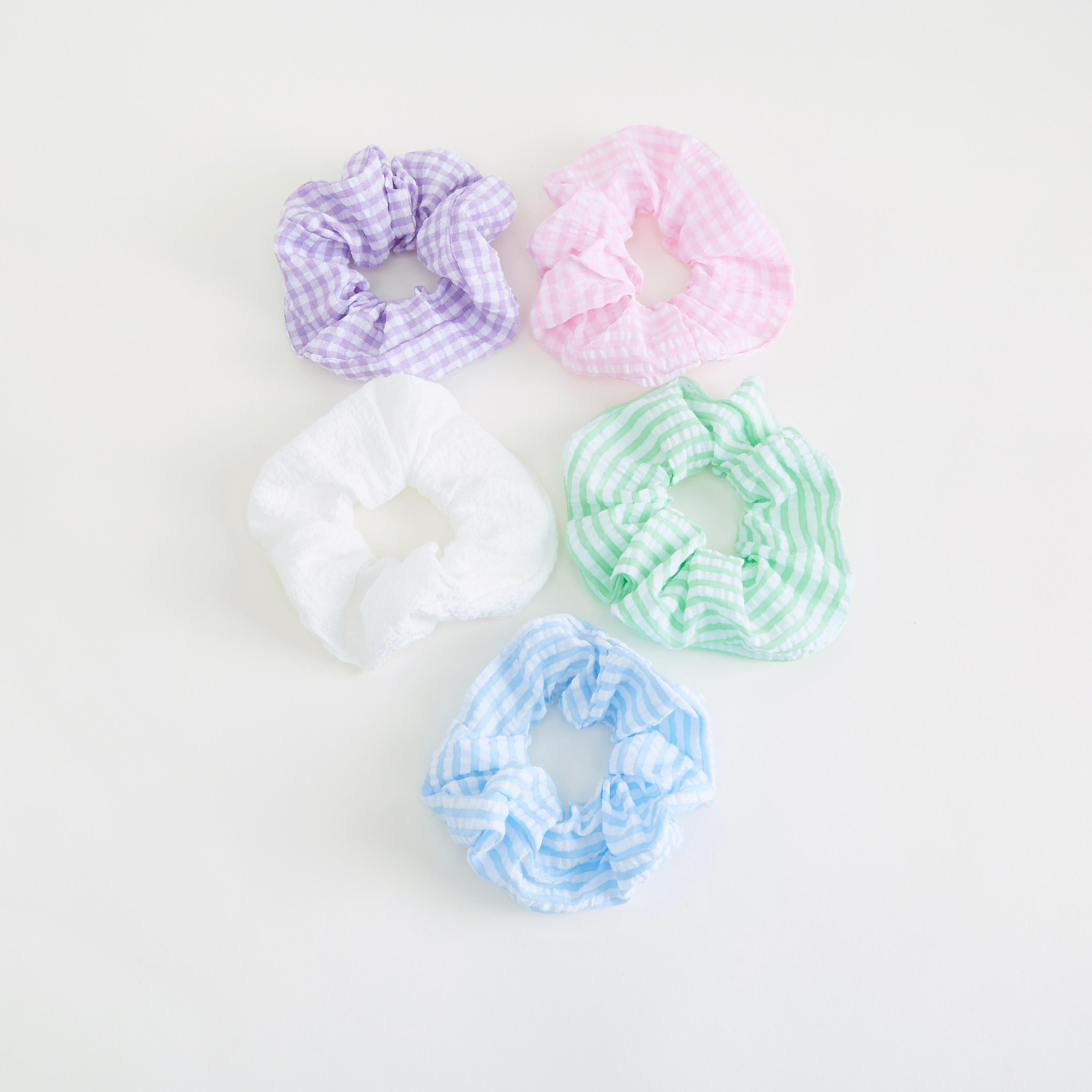 ربطة شعر مطّاطيّة متنوّعة كينجهام - طقم من 5-women-hairaccessories-image-2