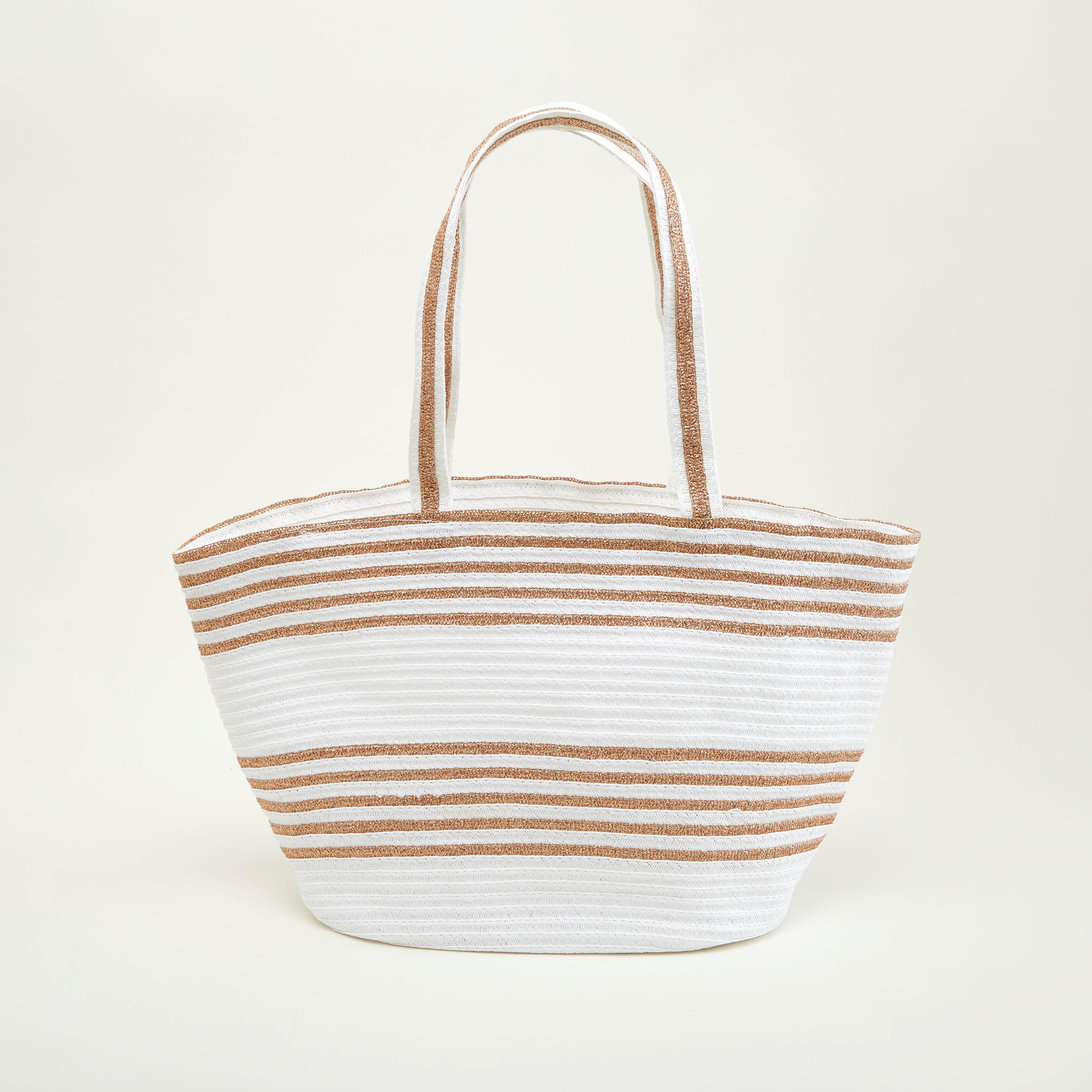 شنطة شاطئ مخطّطة بحمّالات قابلة للتّعديل-women-bagsandwallets-handbags-image-1