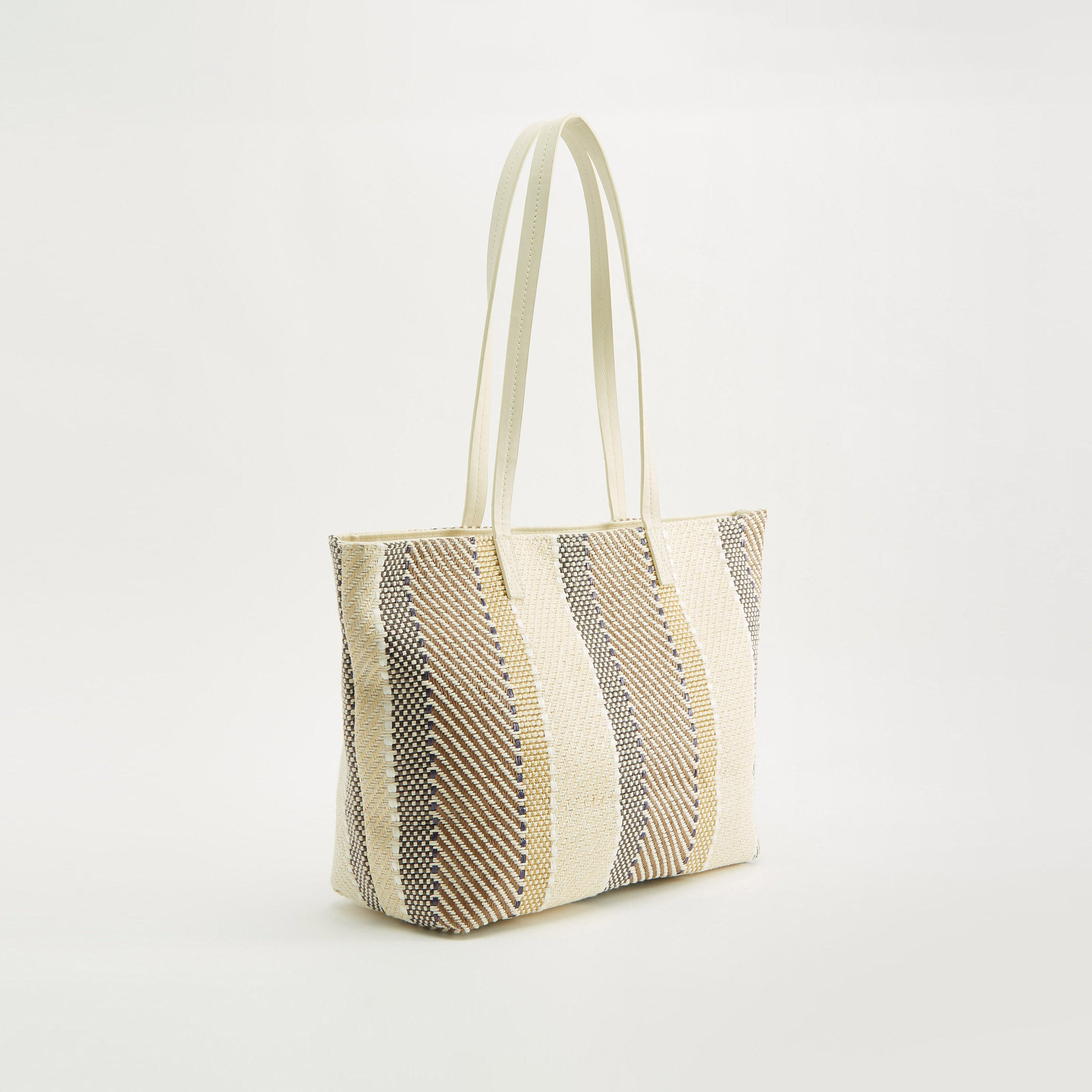 شنطة كتف بارزة الملمس وأحزمة مزدوجة-women-bagsandwallets-handbags-image-1