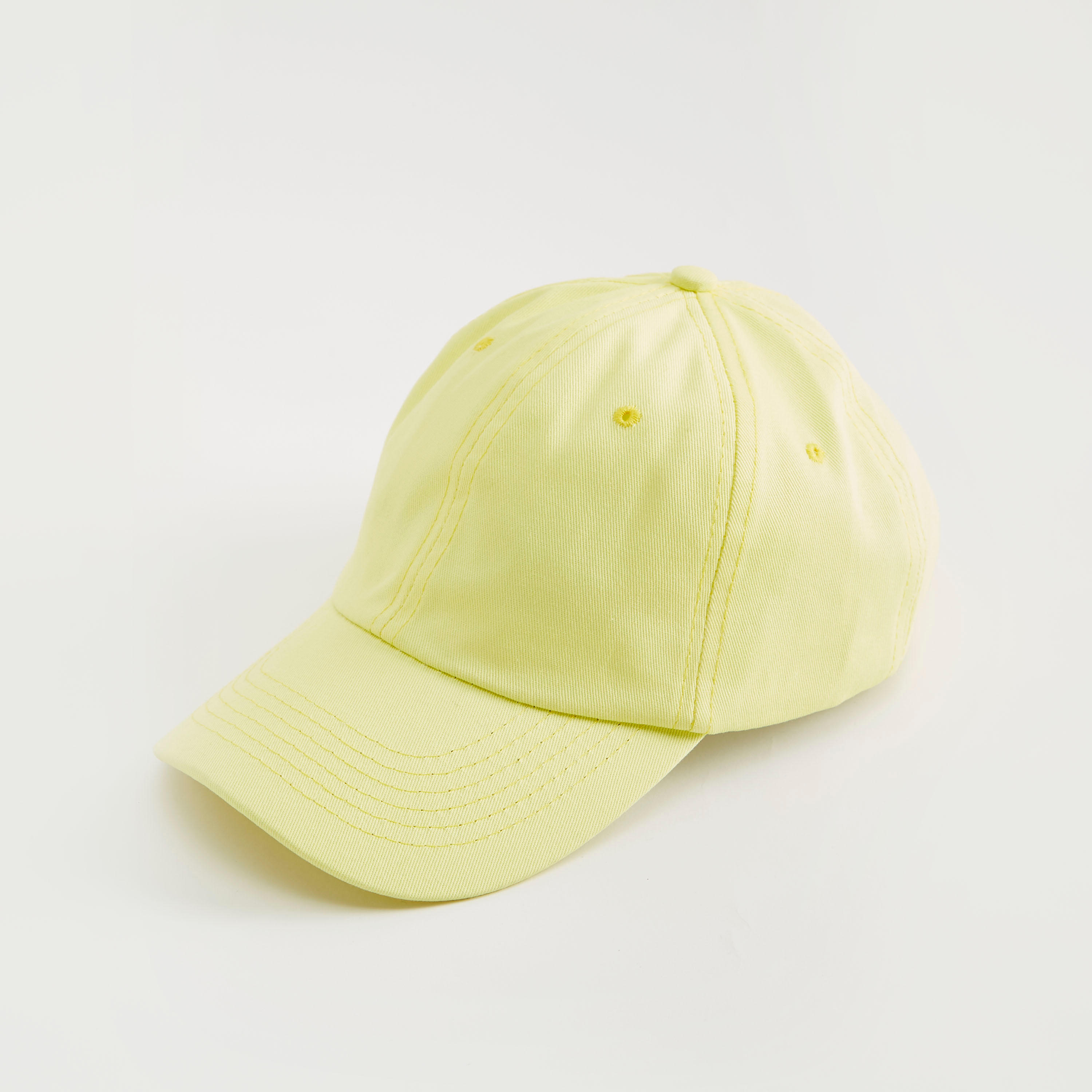 Solid Cap with Buckle Back Strap-women-clothingaccessories-capsandhats-image-1