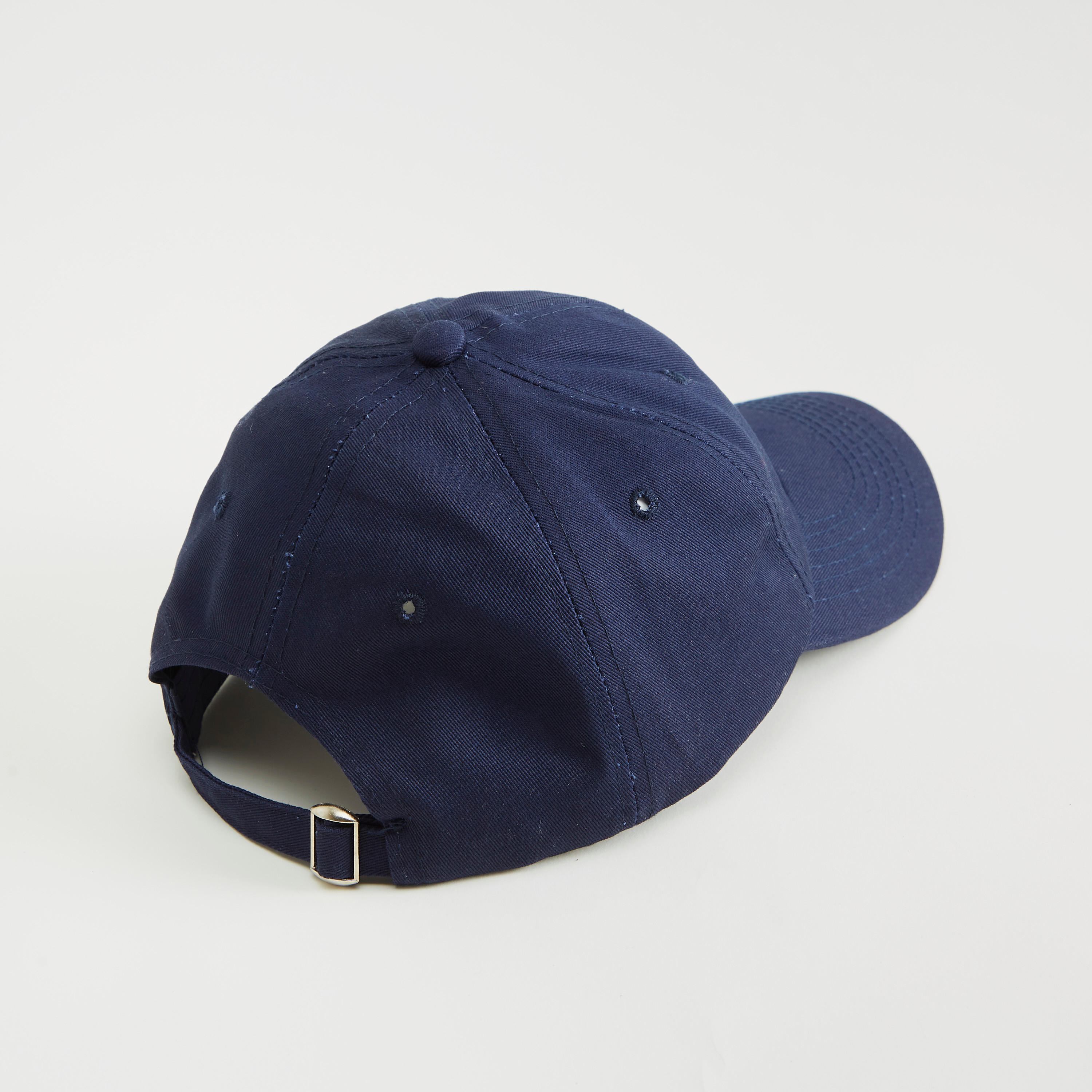 Solid Cap with Back Buckle Closure-women-clothingaccessories-capsandhats-image-4