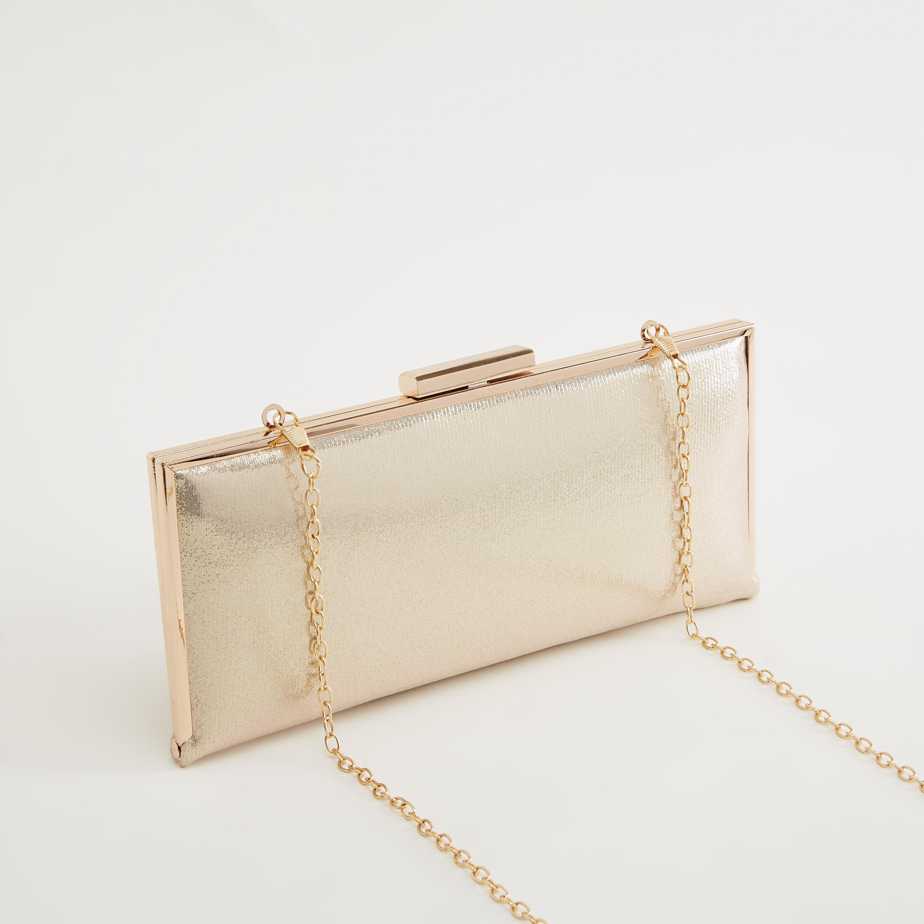 شنطة كلاتش بارزة الملمس بحزام سلسلة وزينة شرّابات-women-bagsandwallets-handbags-image-3