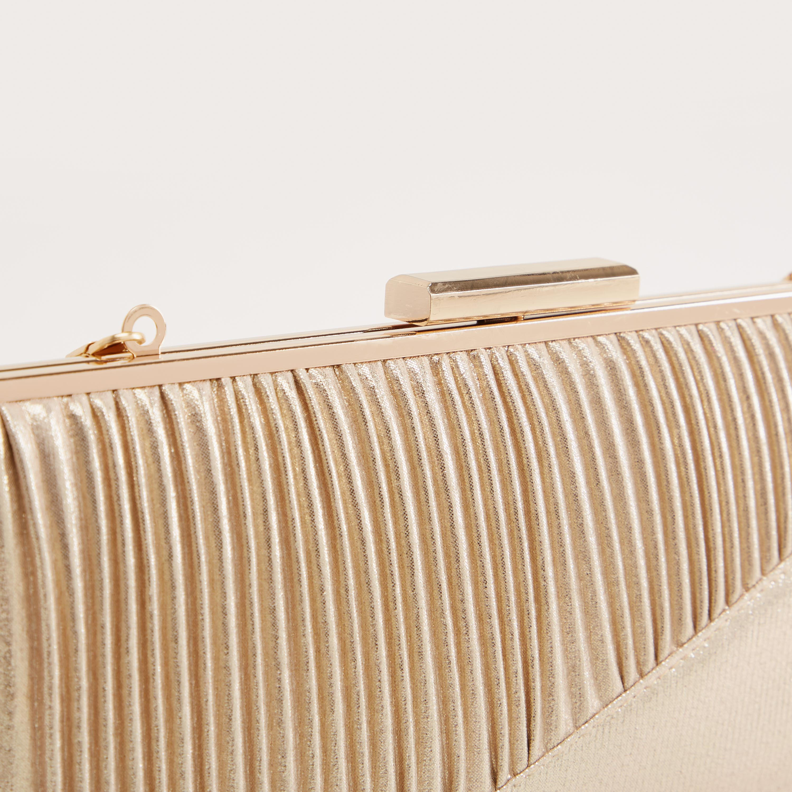 شنطة كلاتش بارزة الملمس بحزام سلسلة وزينة شرّابات-women-bagsandwallets-handbags-image-4