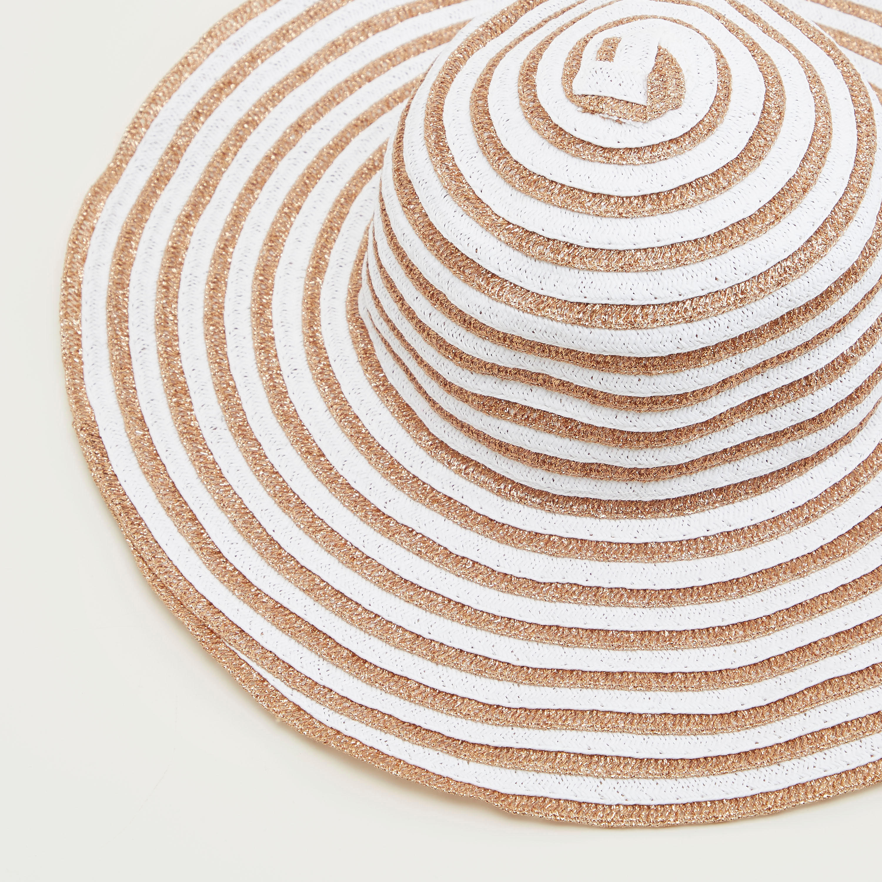 Stripe Textured Beach Hat-women-clothingaccessories-capsandhats-image-4
