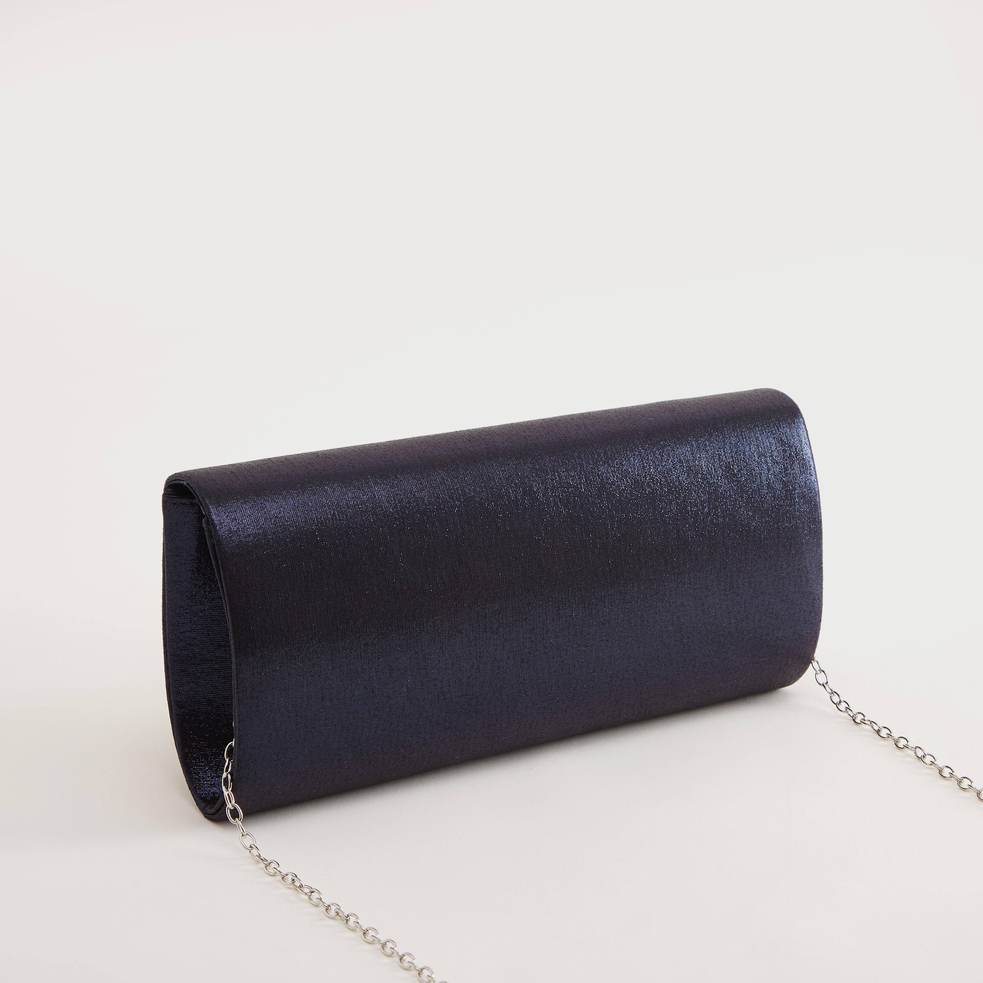 شنطة كروس بودي ميتاليك لامعة بحزام سلسلة-women-bagsandwallets-handbags-image-4