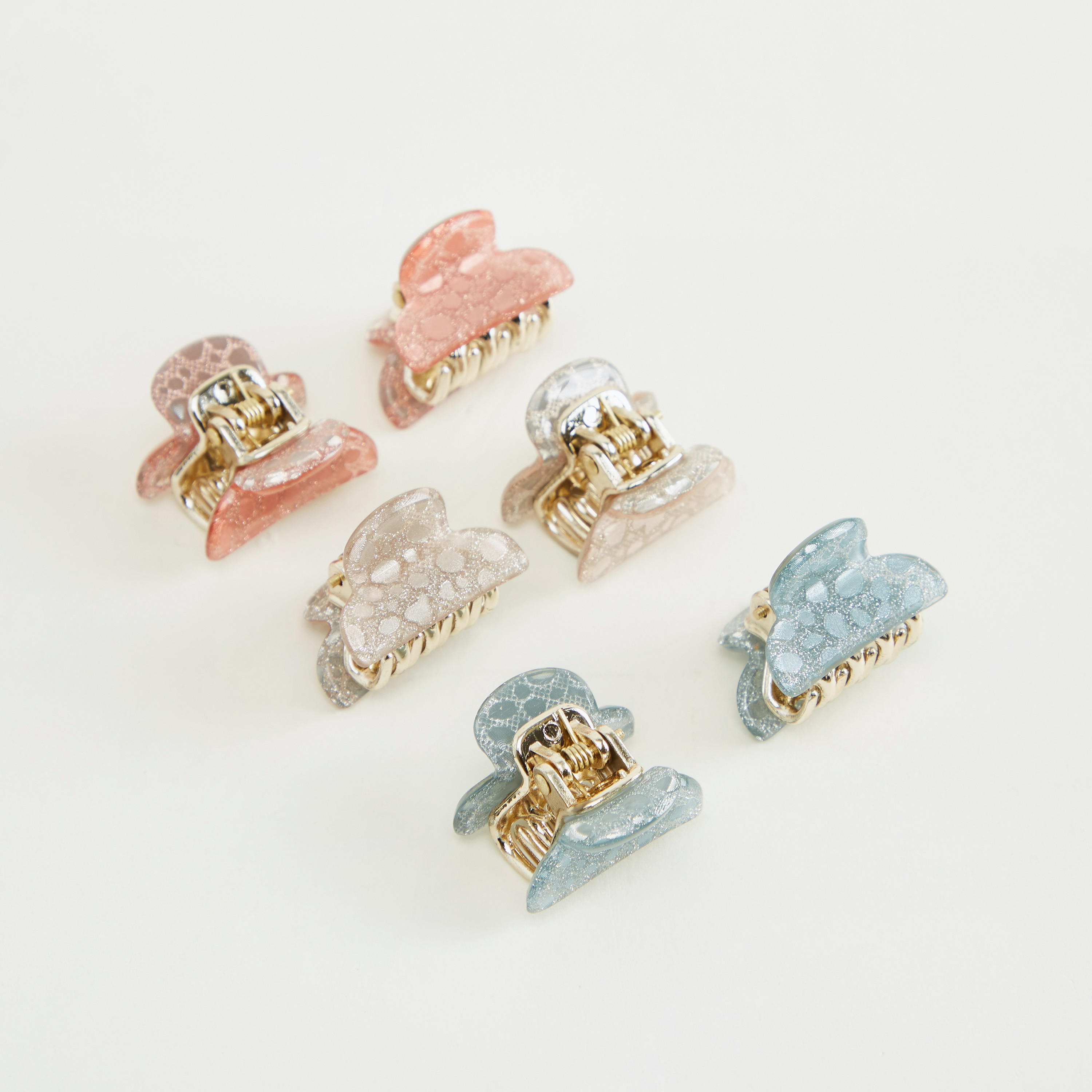 مشبك شعر بطبعات - طقم من 6-women-hairaccessories-image-2