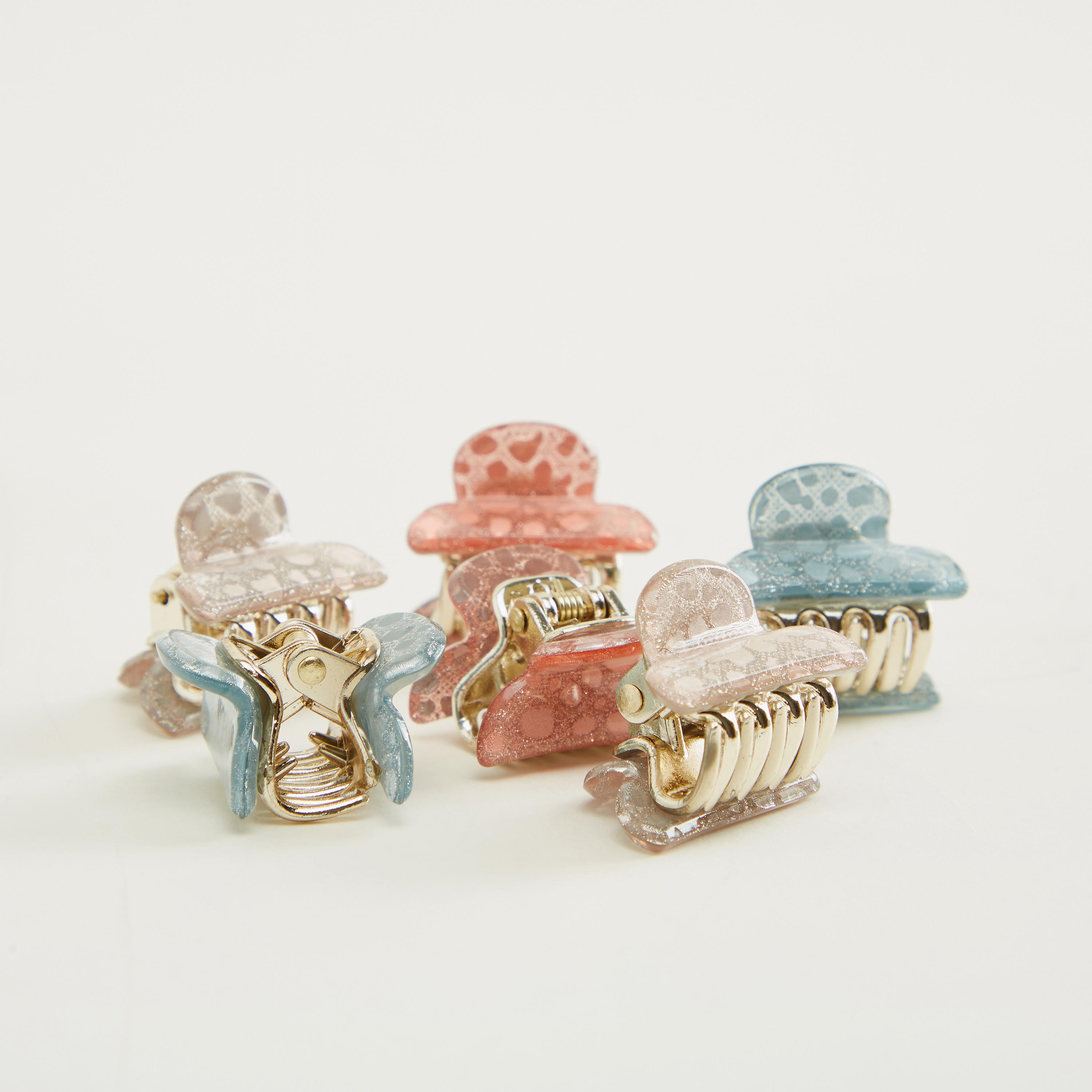 مشبك شعر بطبعات - طقم من 6-women-hairaccessories-image-3