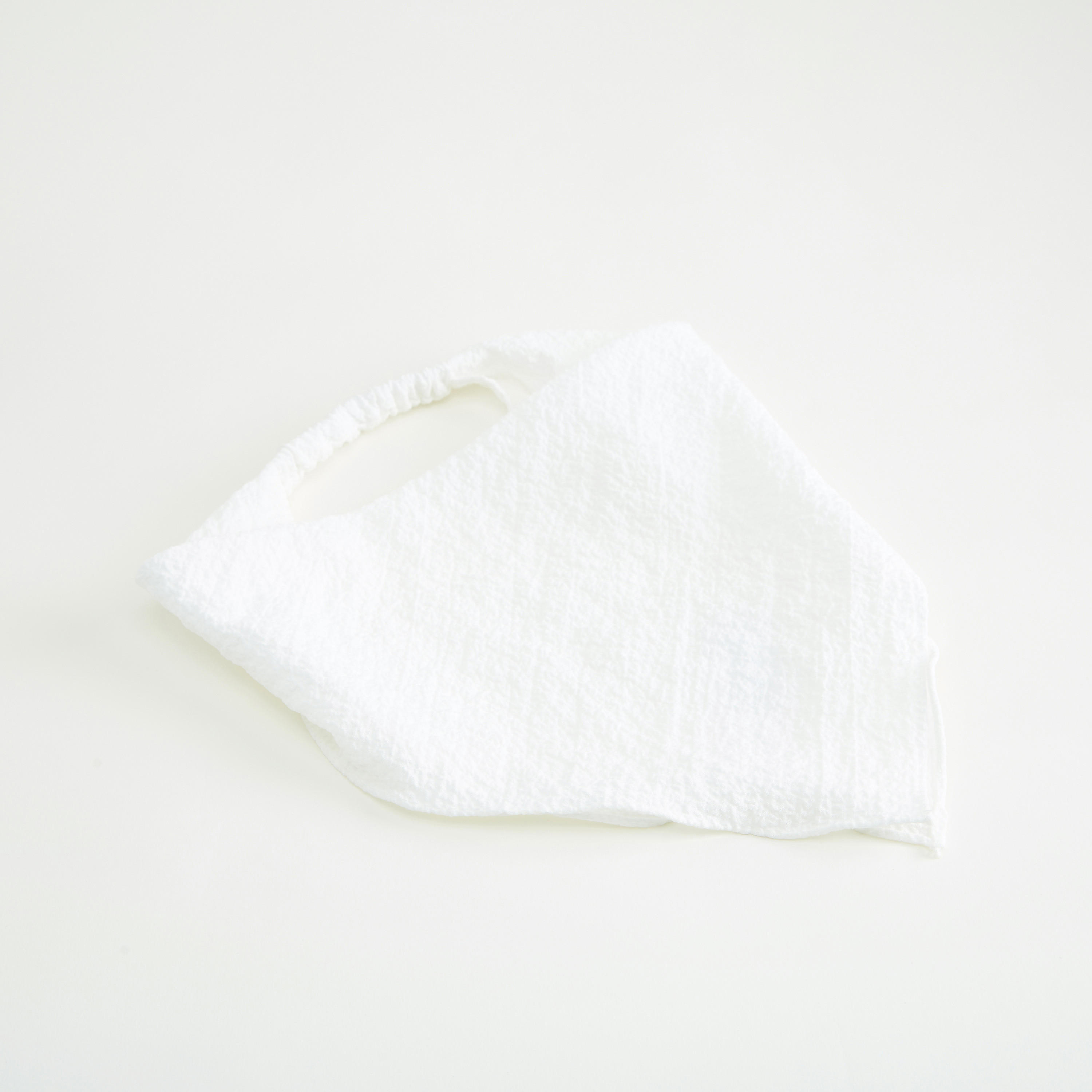 Seersucker Bandana with Elasticated Strap-women-hairaccessories-image-1